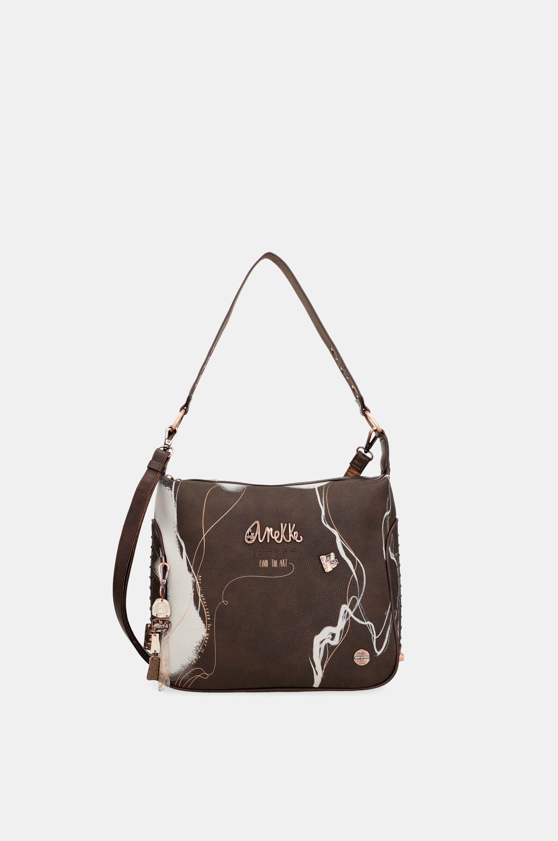 Nature Shodō brown shoulder bag