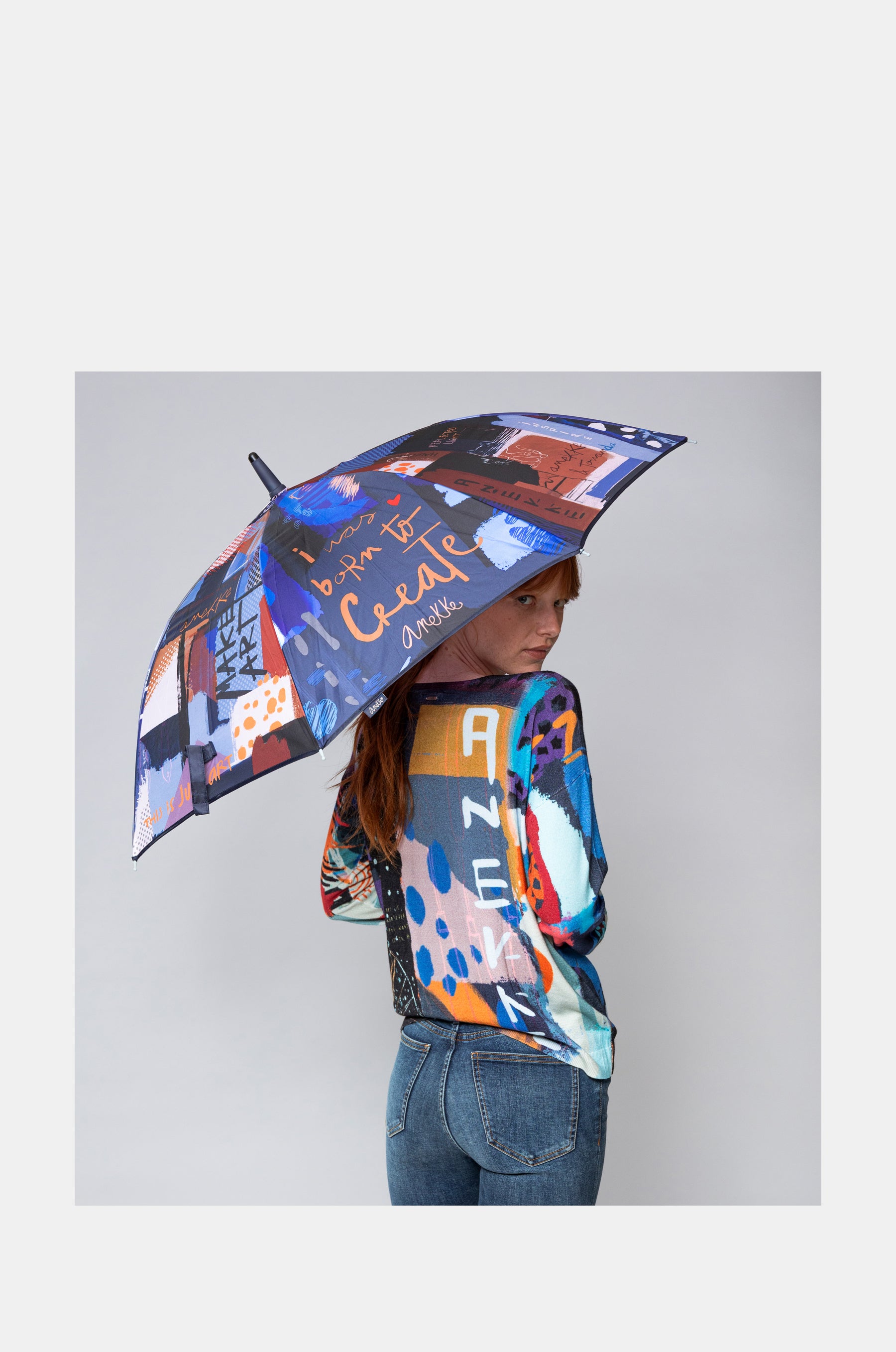Long vinyl Shōen umbrella