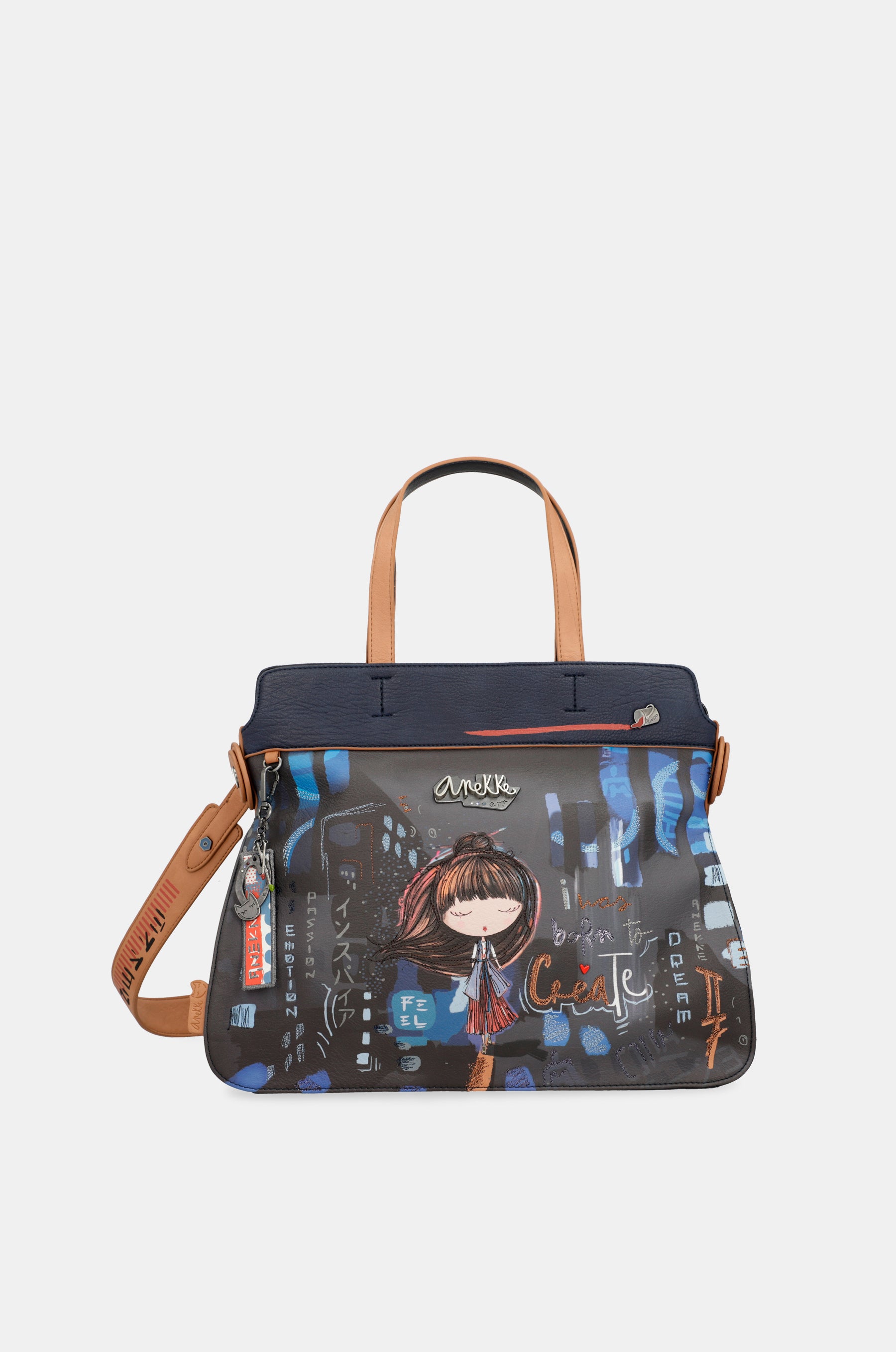 Contemporary 2 handle shoulder bag Contemporary