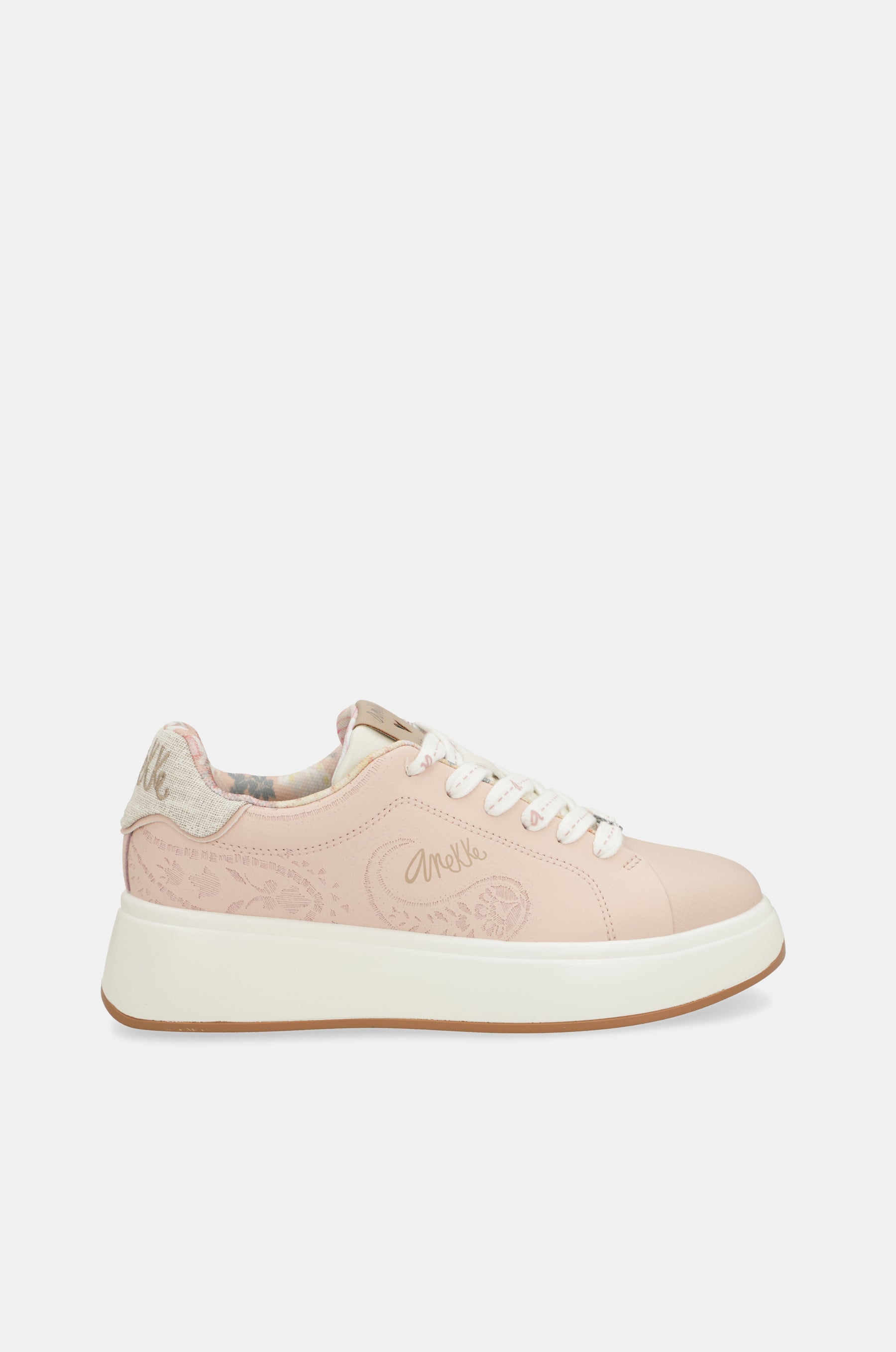 Peace & Love pink sneakers