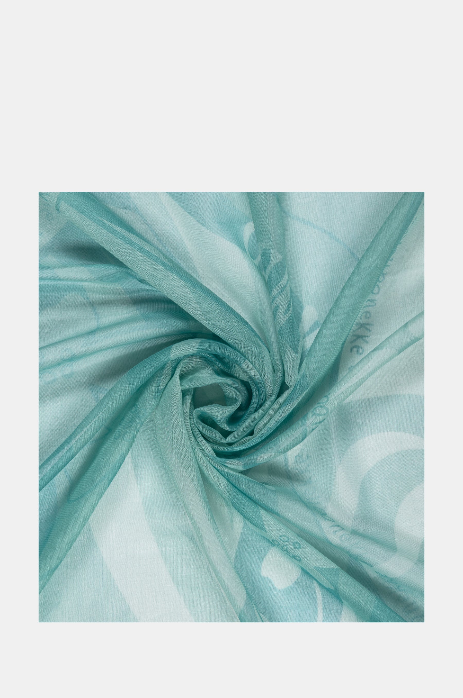 Peace & Love green scarf