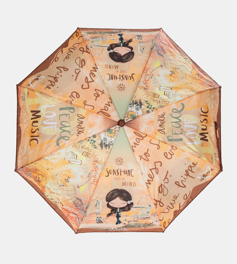 Peace & Love automatic umbrella