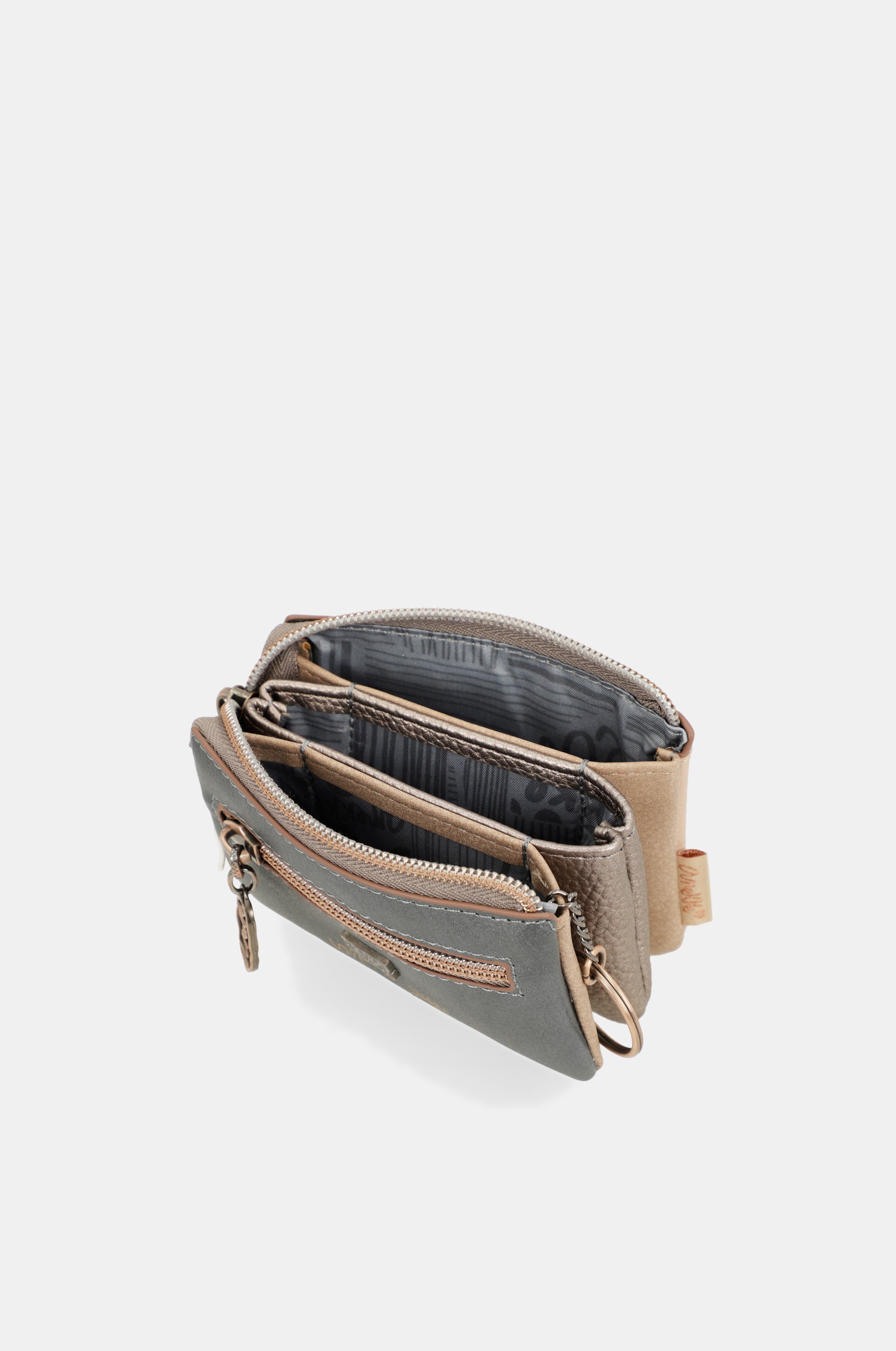 Hollywood 3-compartment coin purse