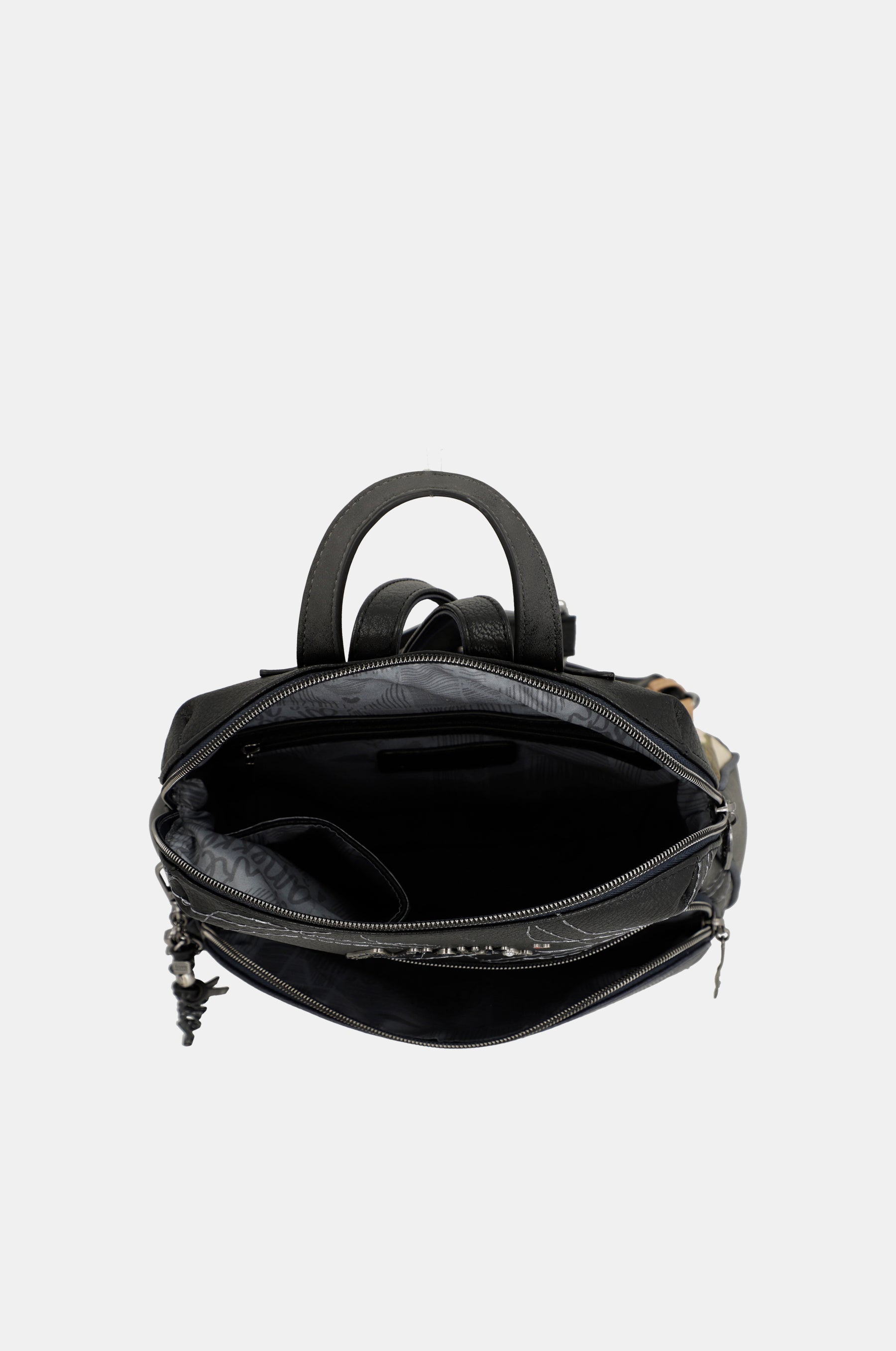Studio navy blue backpack for leisure use