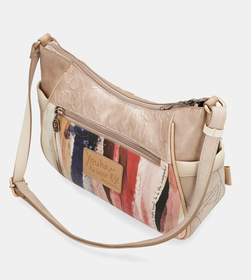 Studio nude large crossbody bag