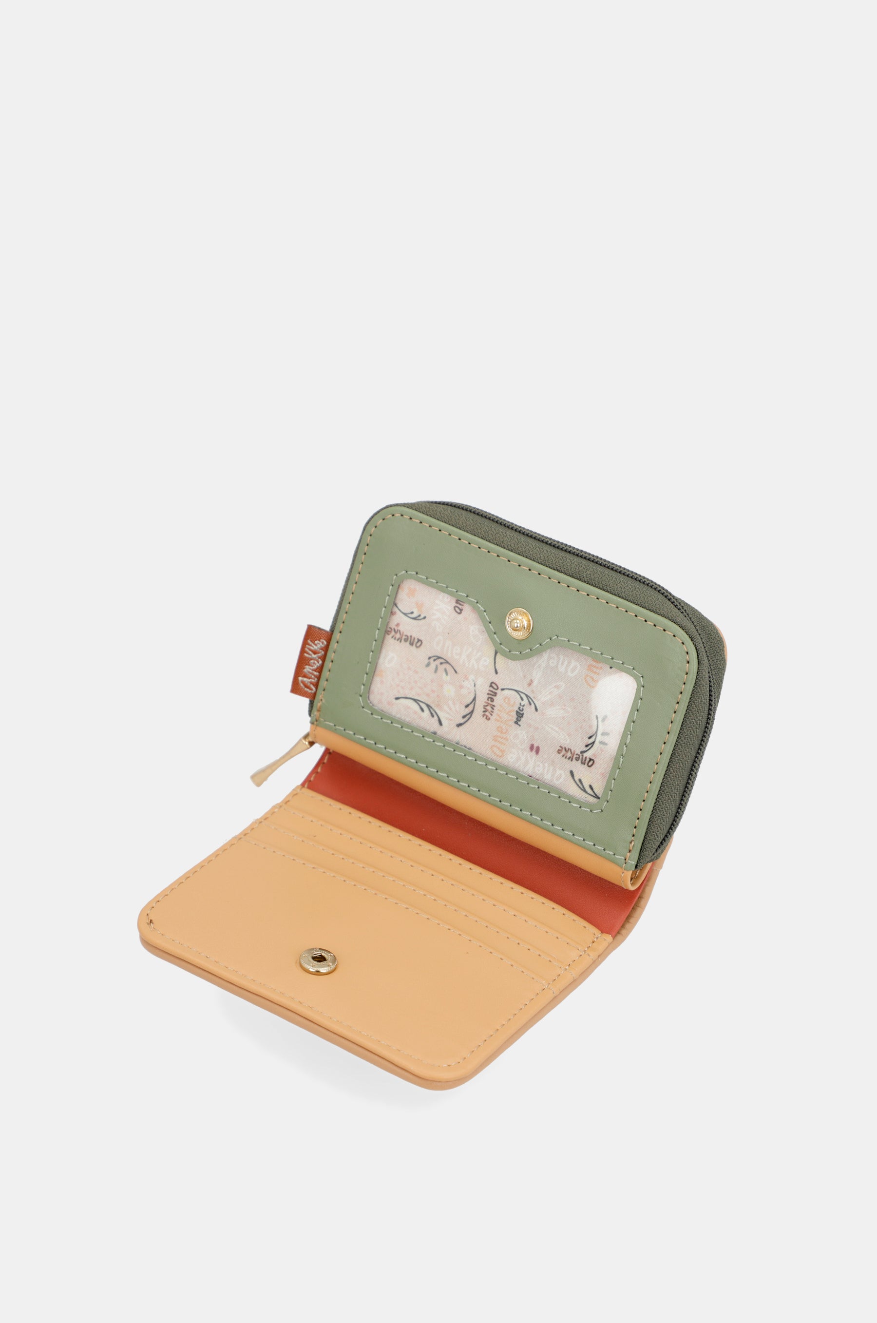 Peace & Love camel RFID wallet