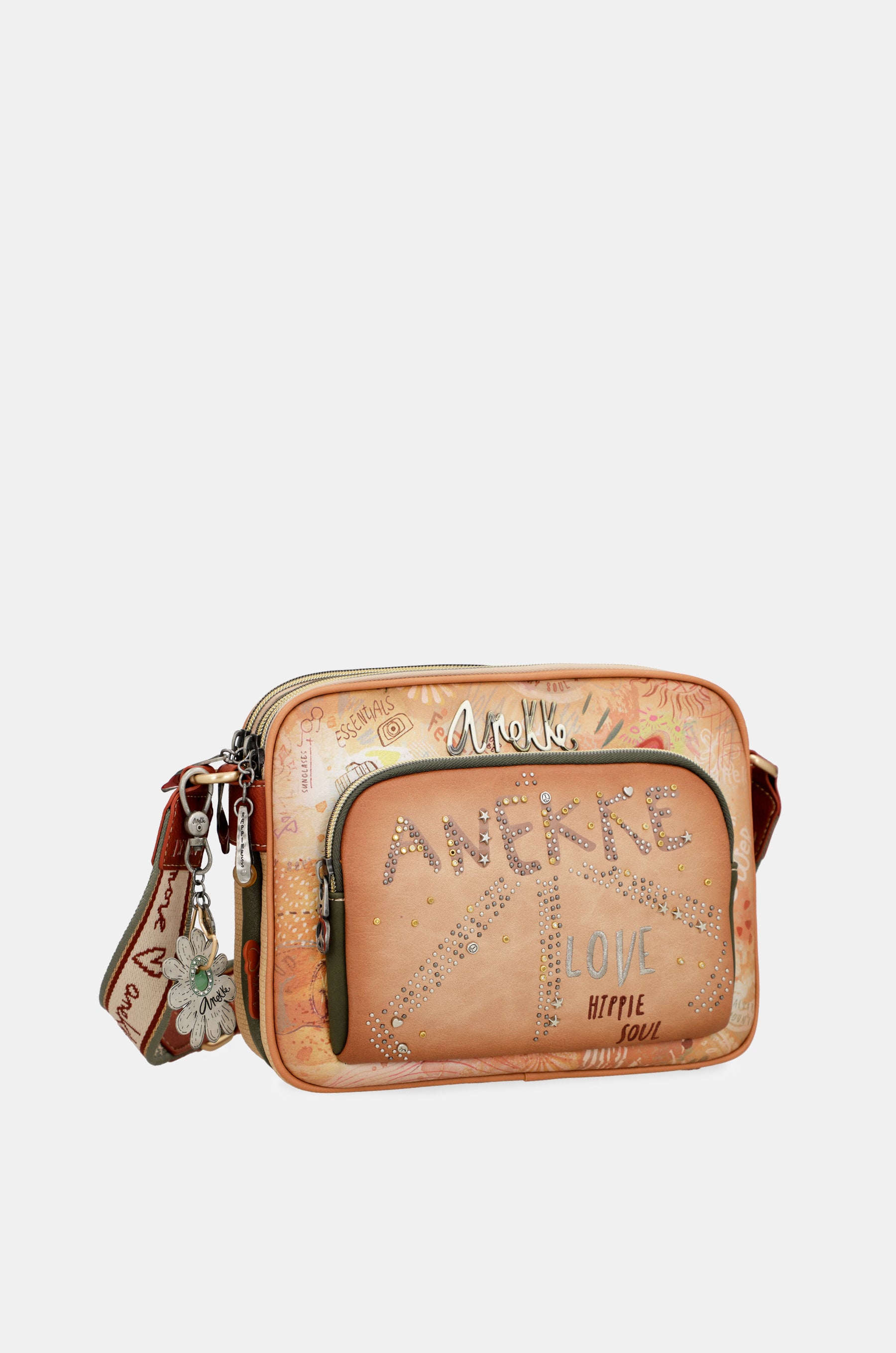 Flowers crossbody bag