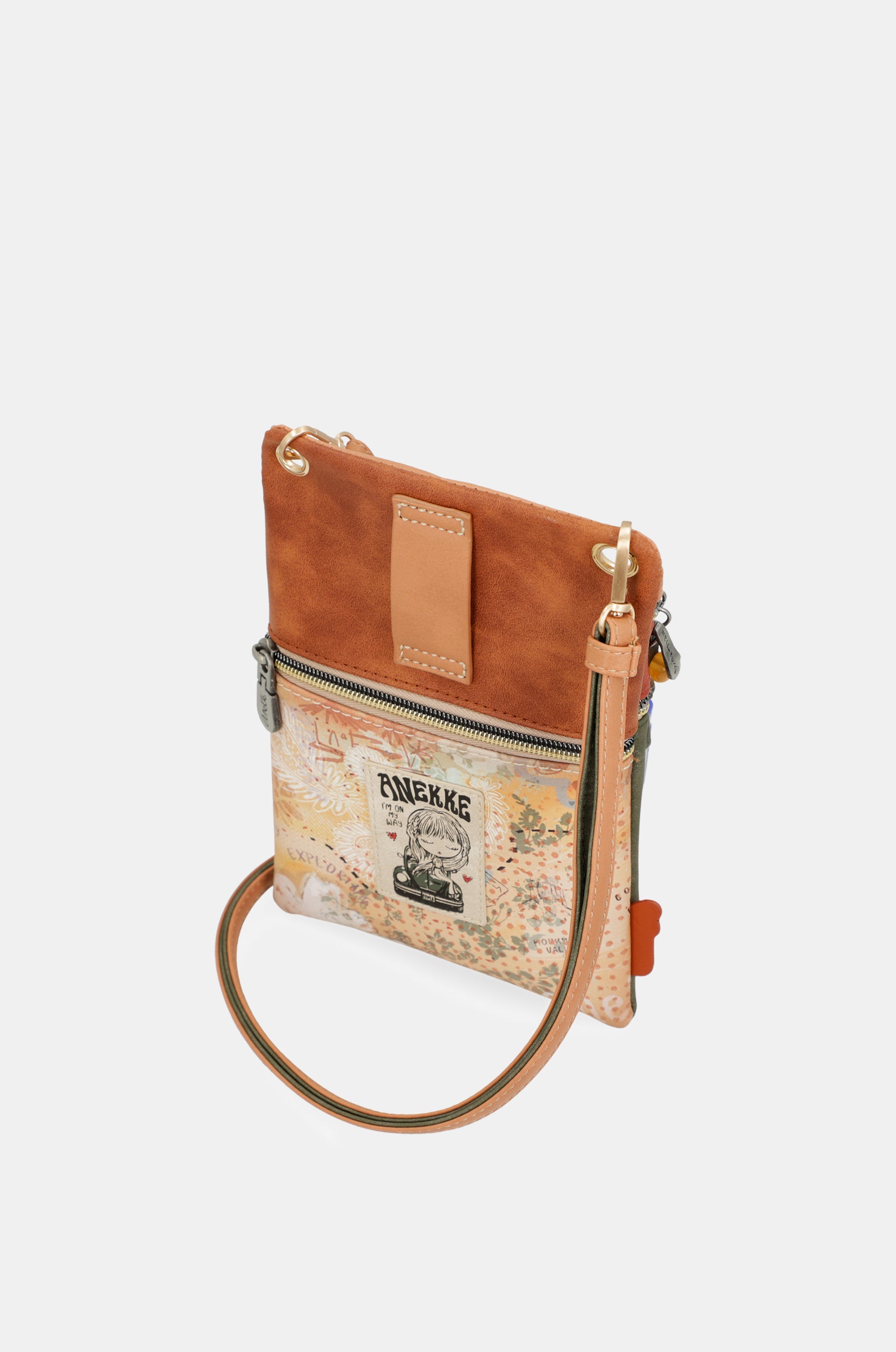 Flowers mini crossbody bag
