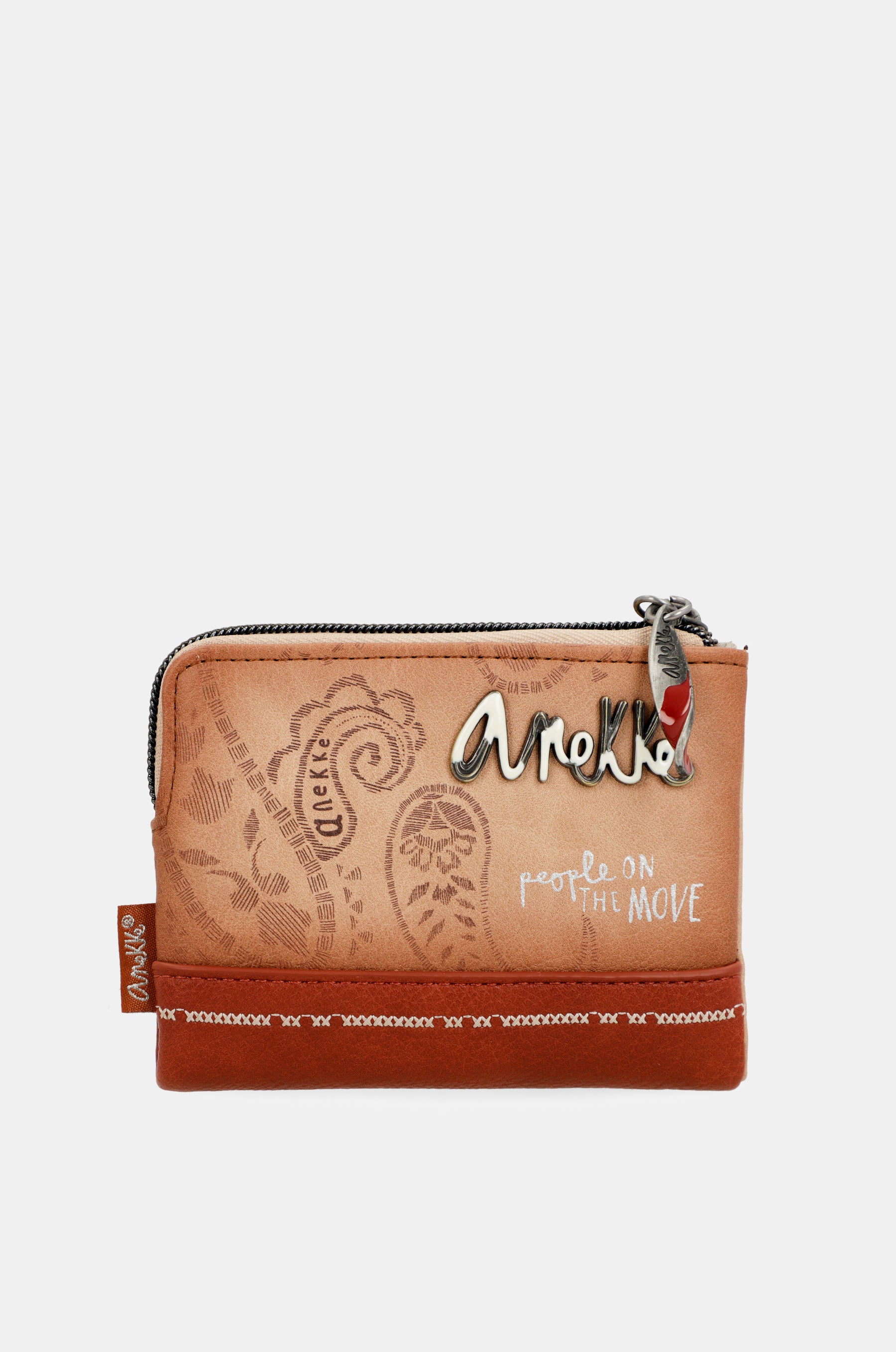 Flowers small RFID wallet