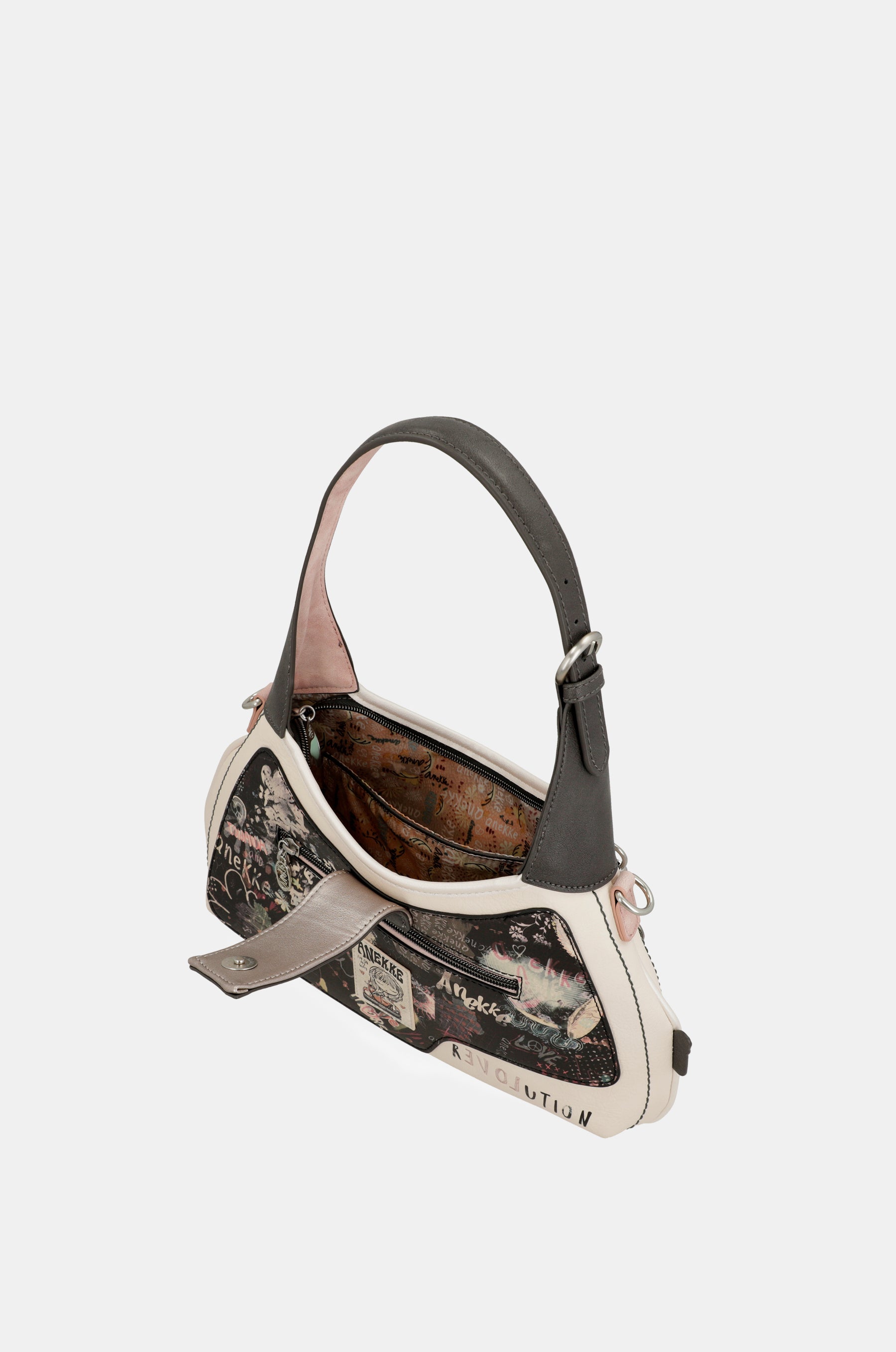 Psicodelic hobo shoulder bag