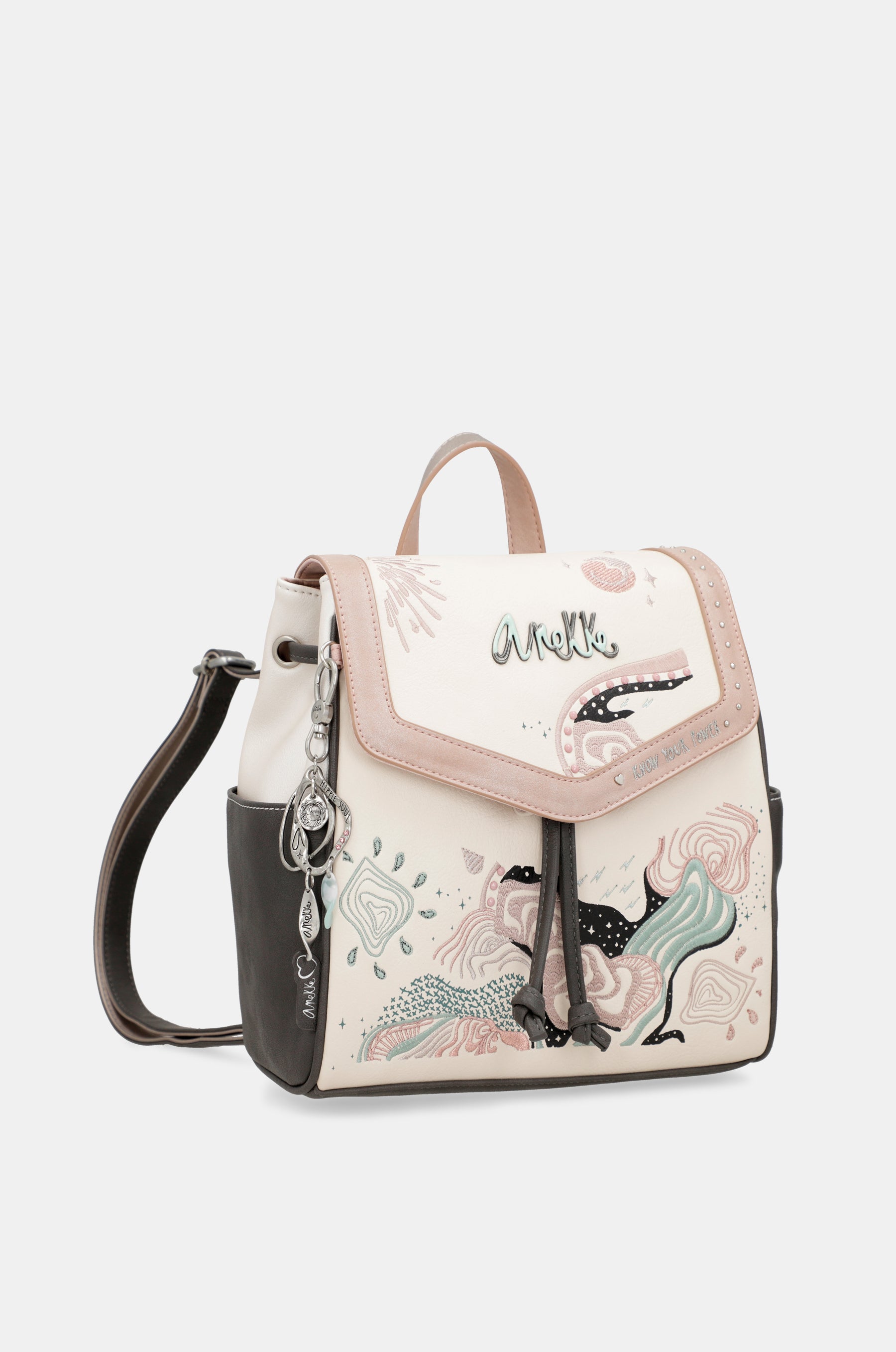 Psicodelic flap backpack