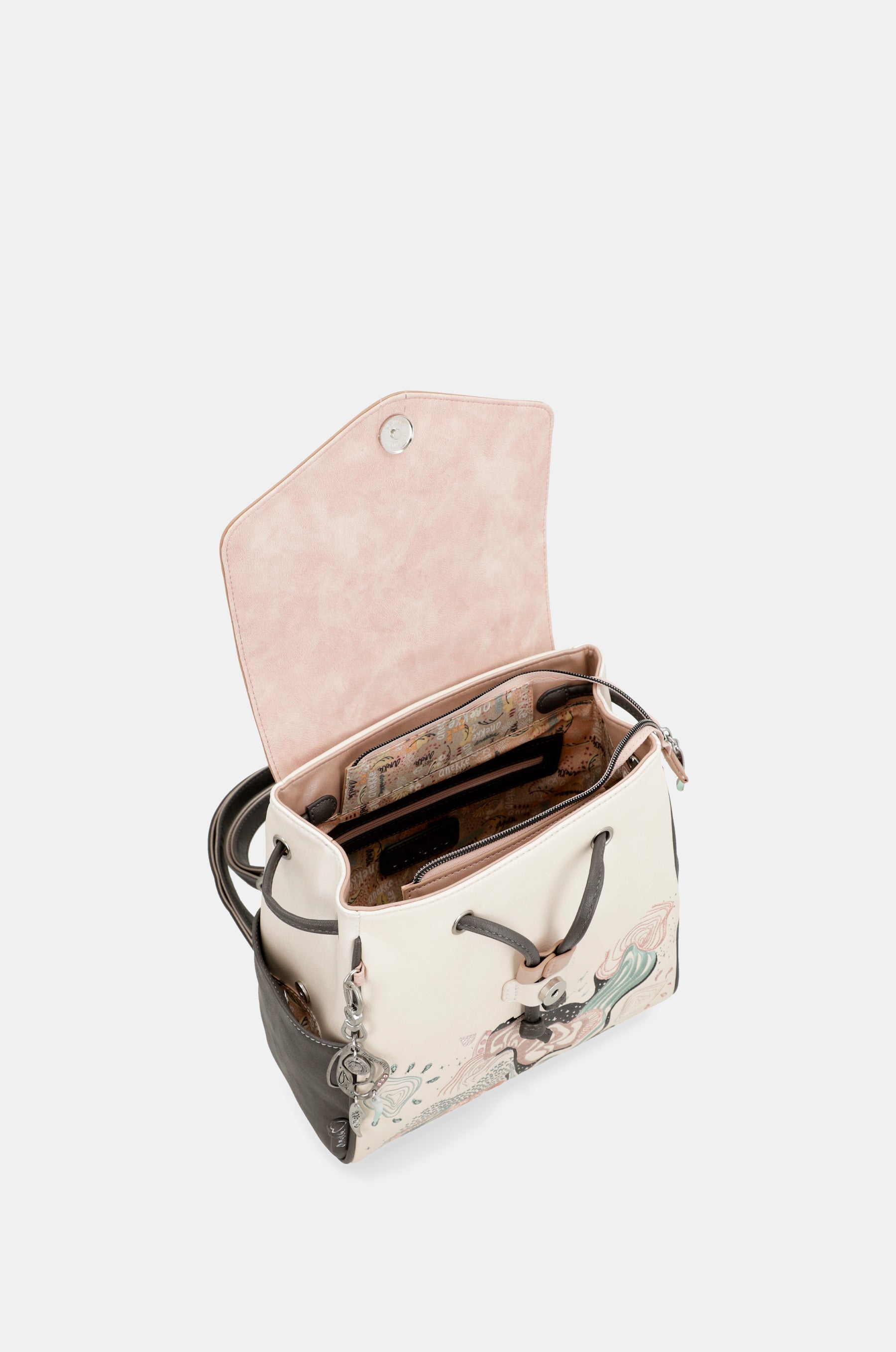 Psicodelic flap backpack