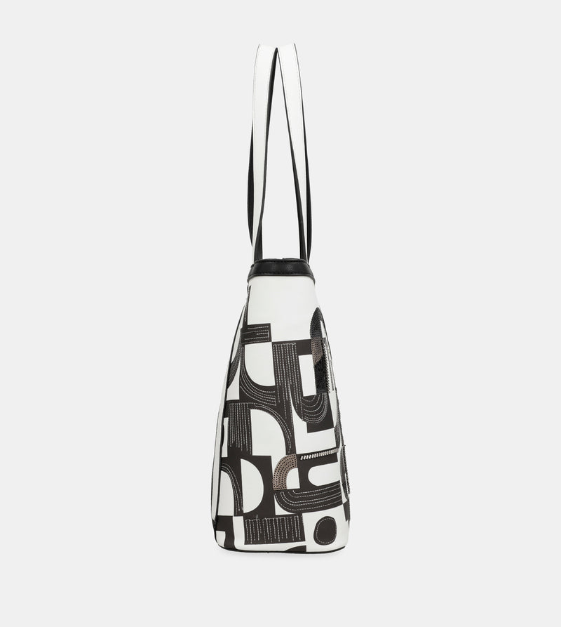 Nature Sixties tote with shoulder strap