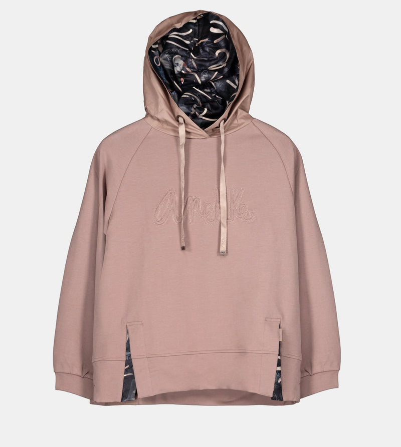 Beige hoodie