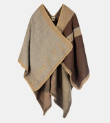 Anekke printed poncho