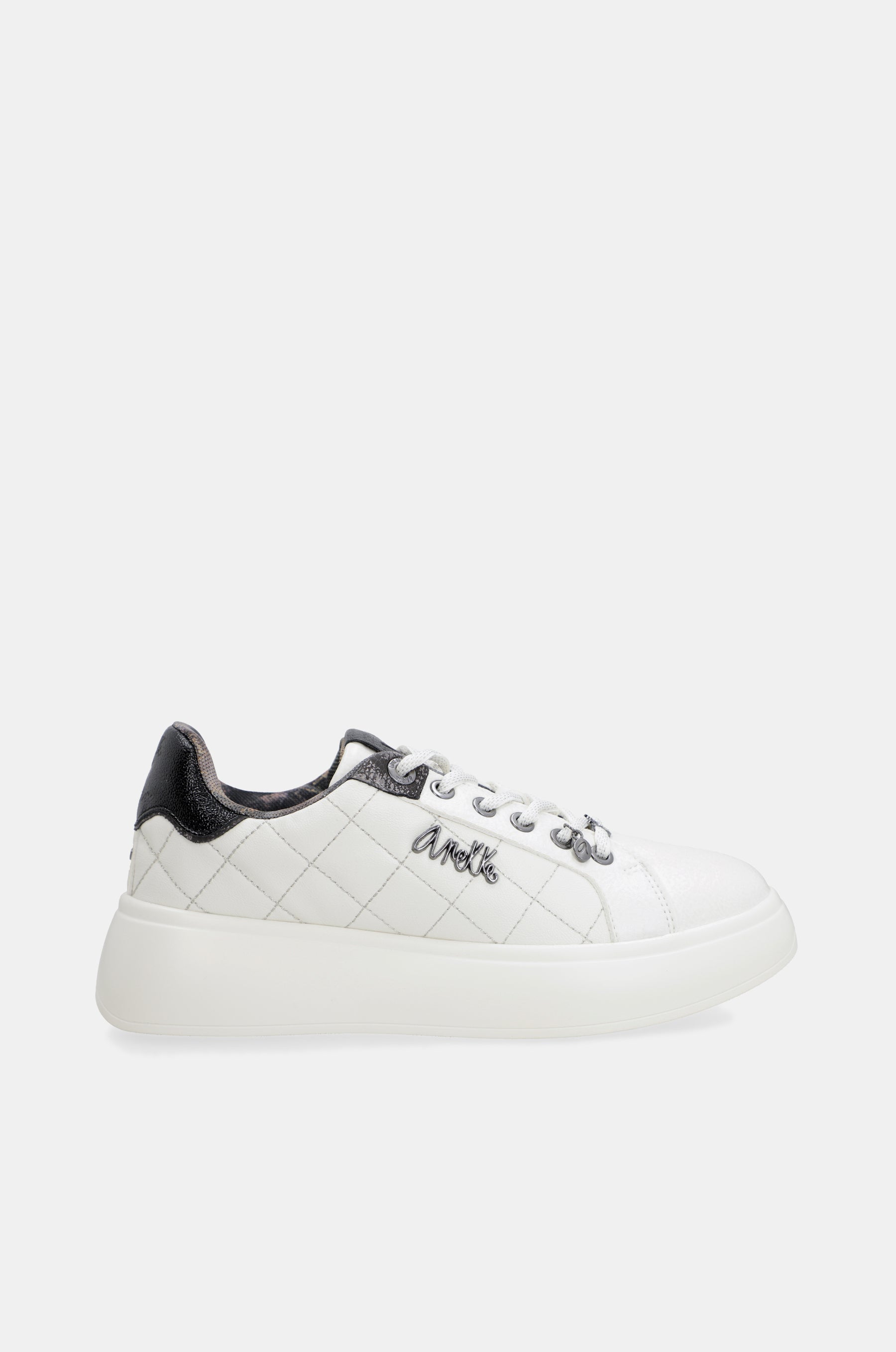 Casual white sneakers