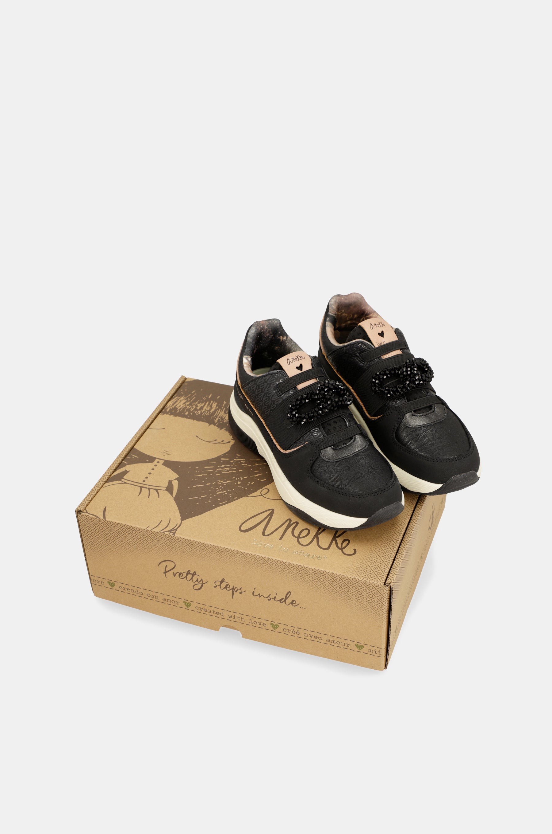 Sport black sneakers