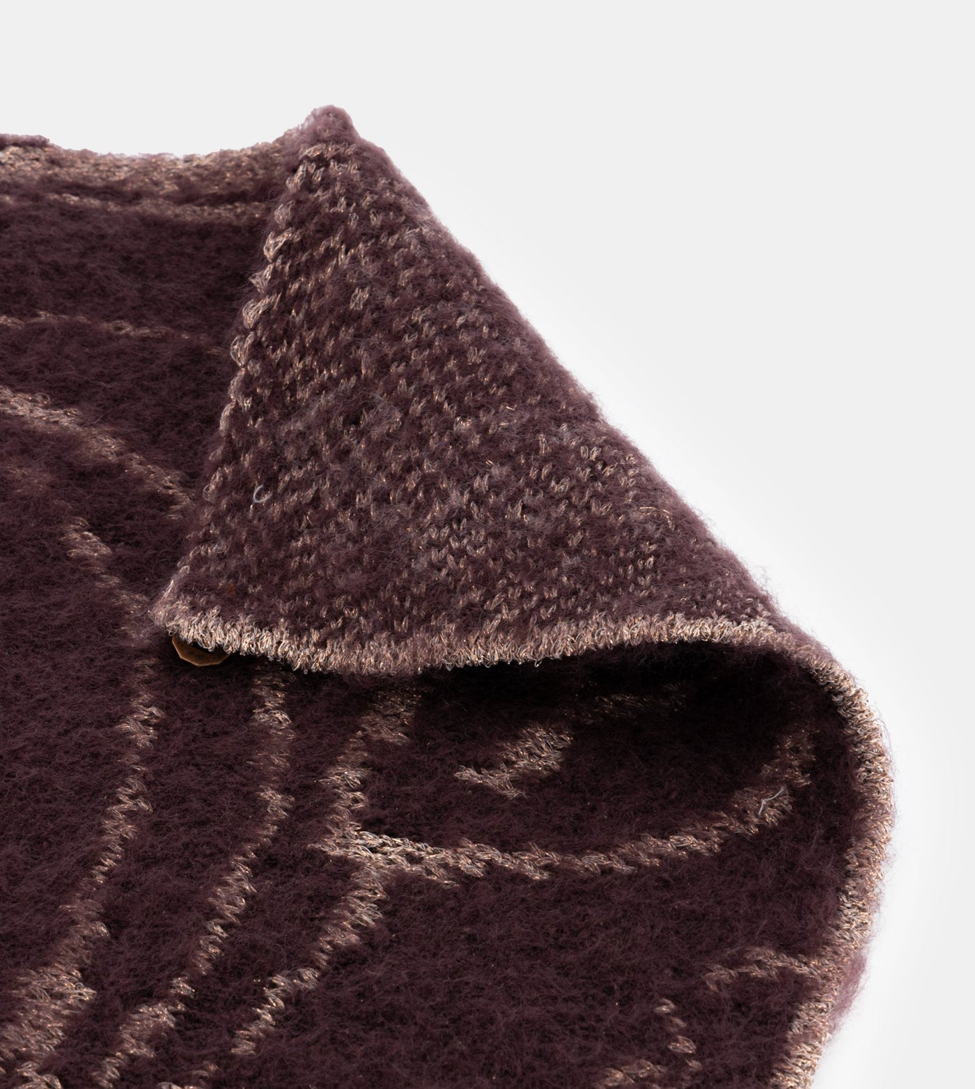 Burgundy combined scarf – Anekke