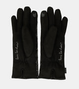 Anekke logo black gloves