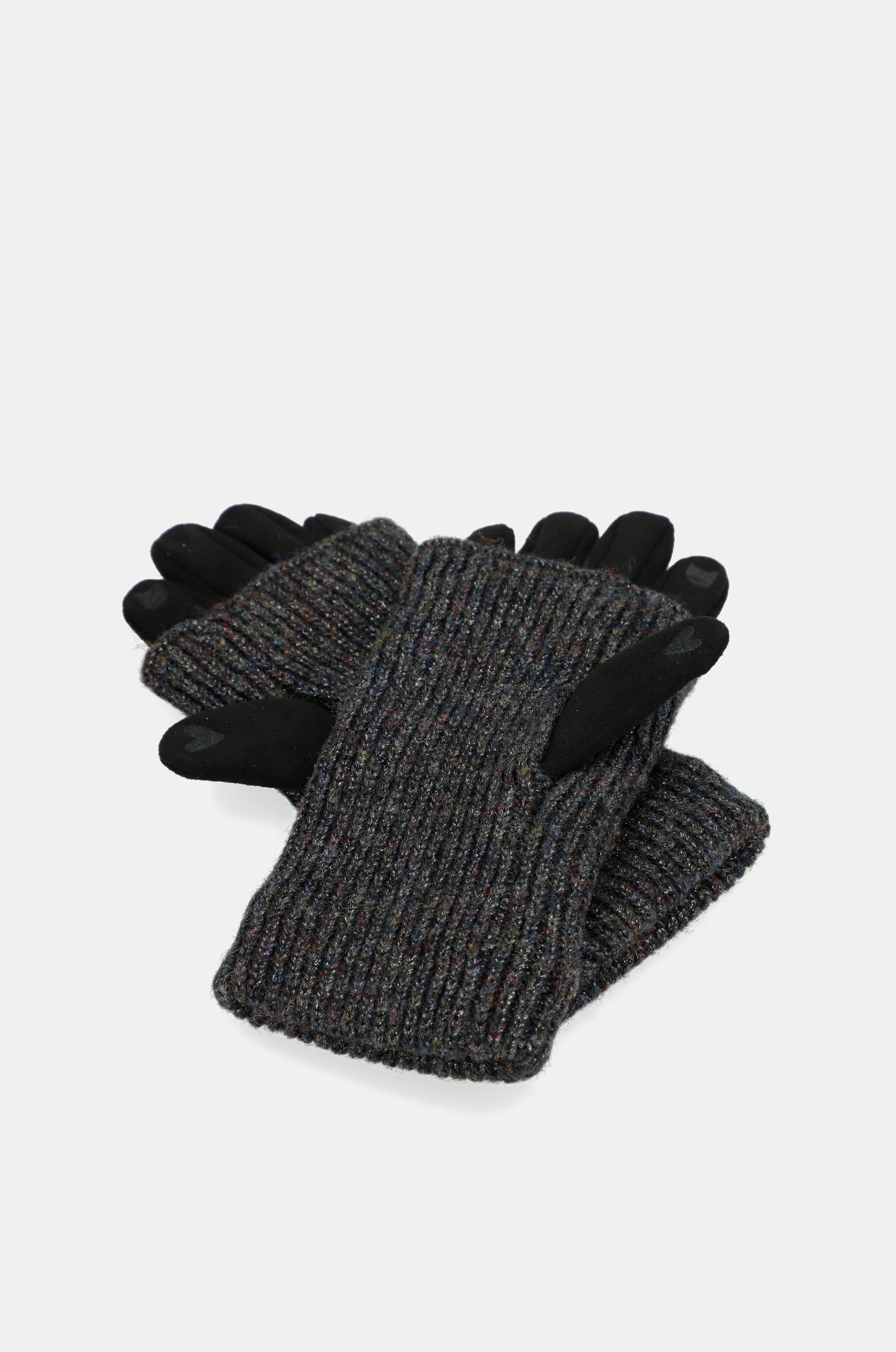 Black extendable gloves