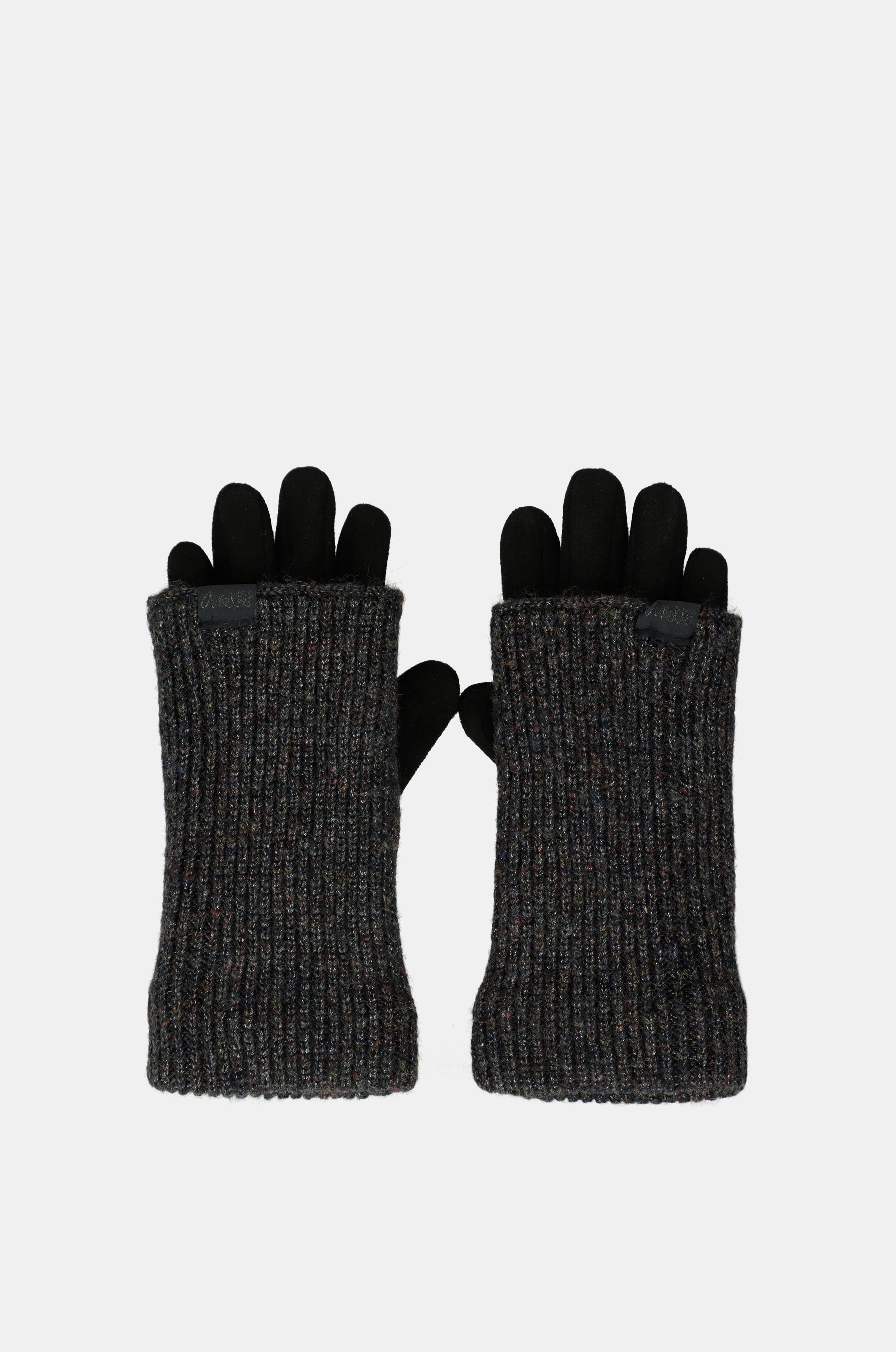 Black extendable gloves