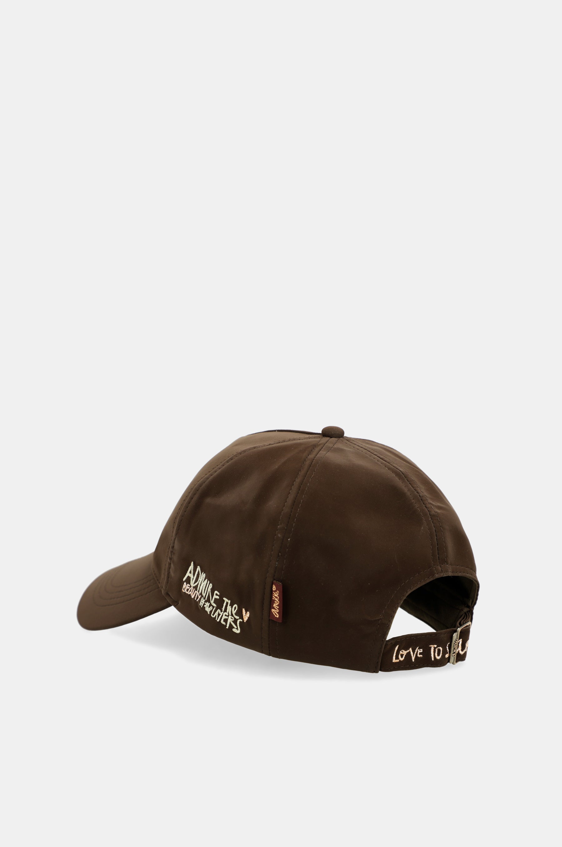 Brown cap