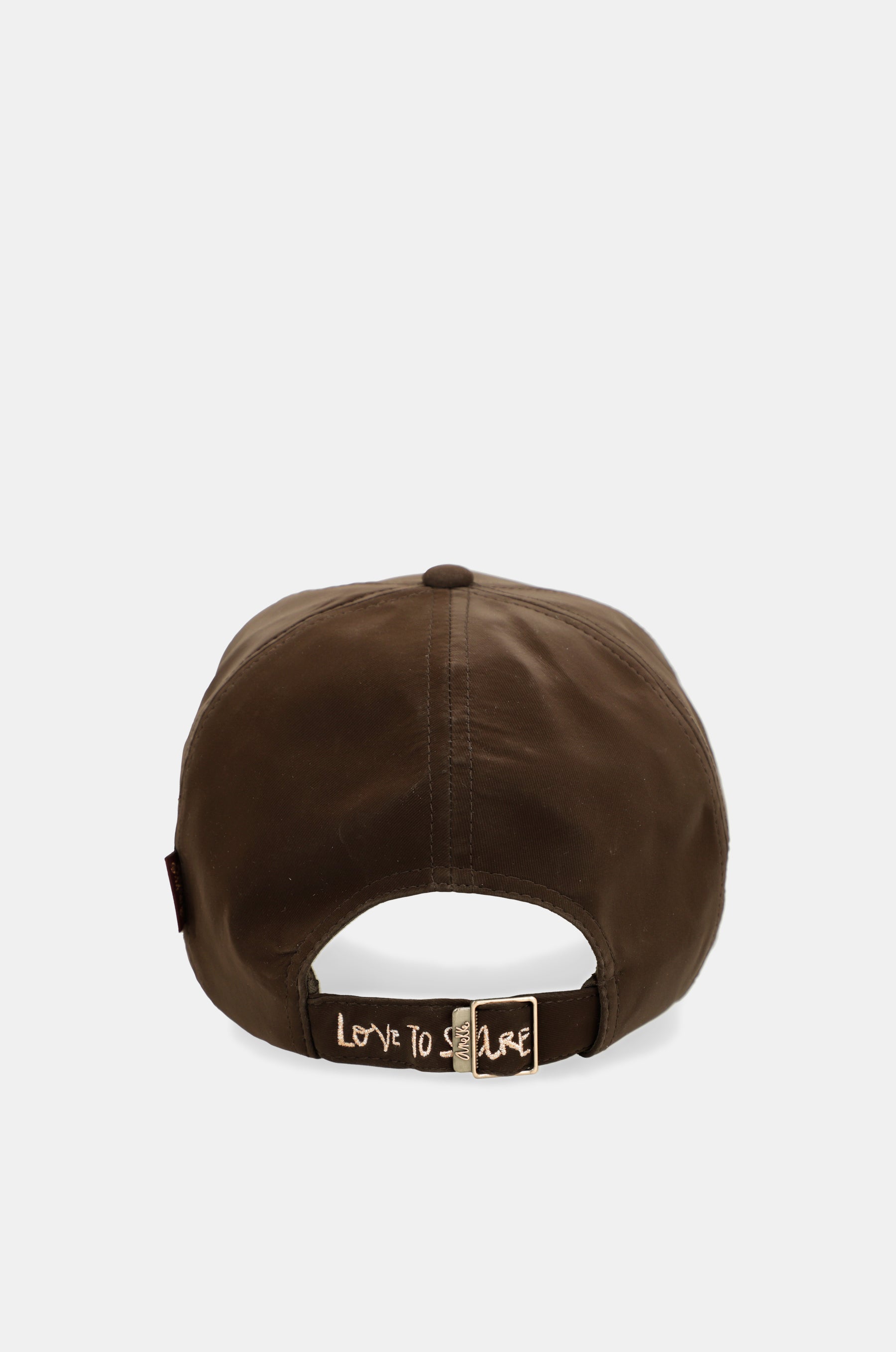 Brown cap