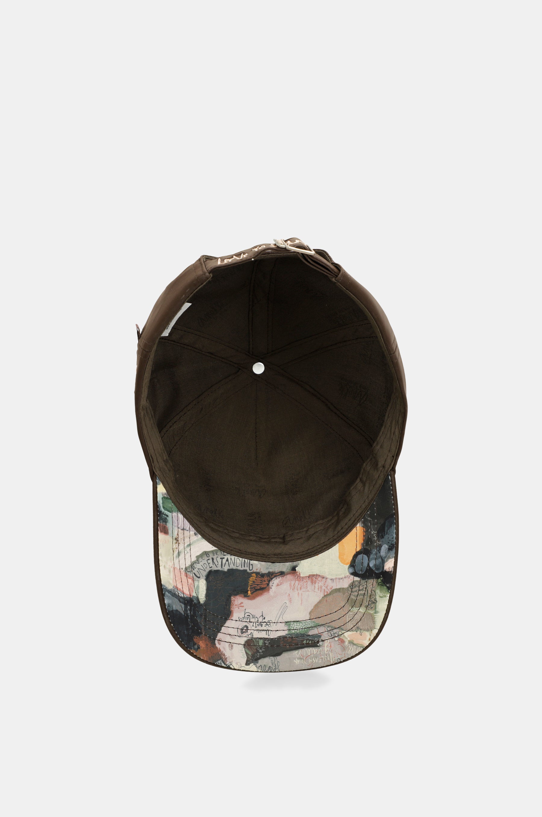 Brown cap
