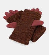 Burgundy extendable gloves