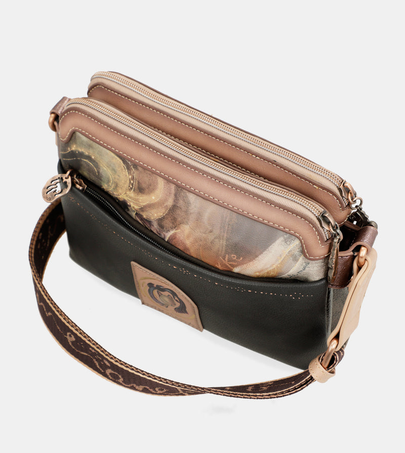 Dreamverse 2-compartment crossbody bag