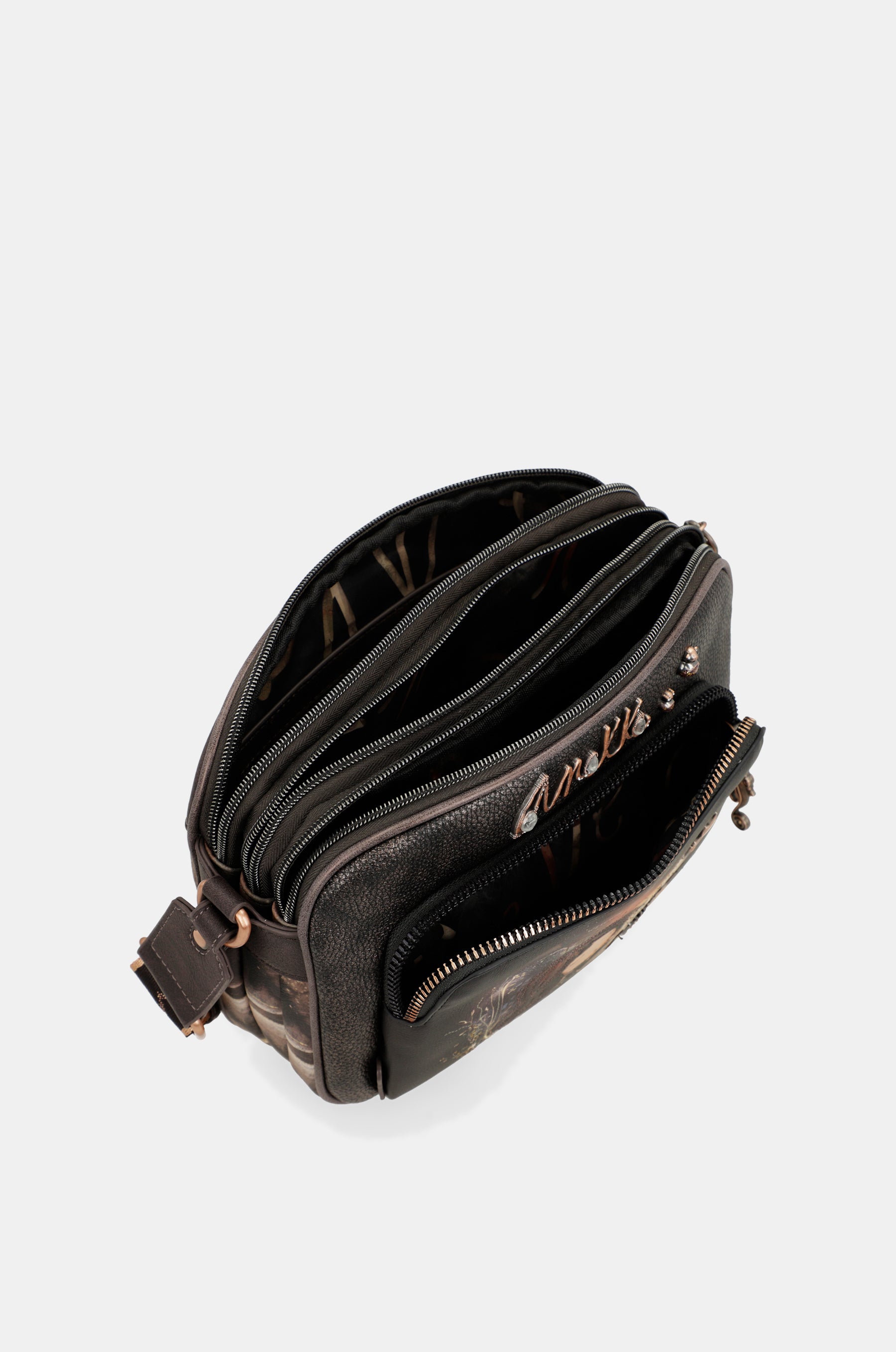 Dreamverse 3-compartment medium crossbody bag