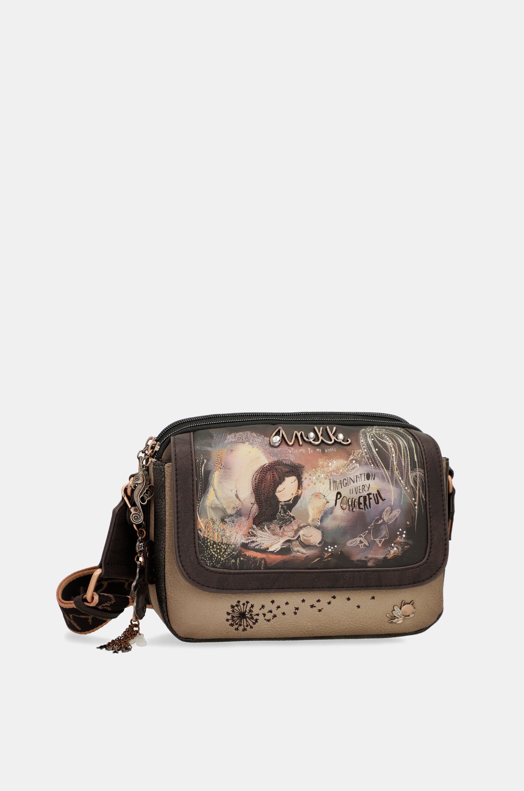 Dreamverse crossbody bag with flap