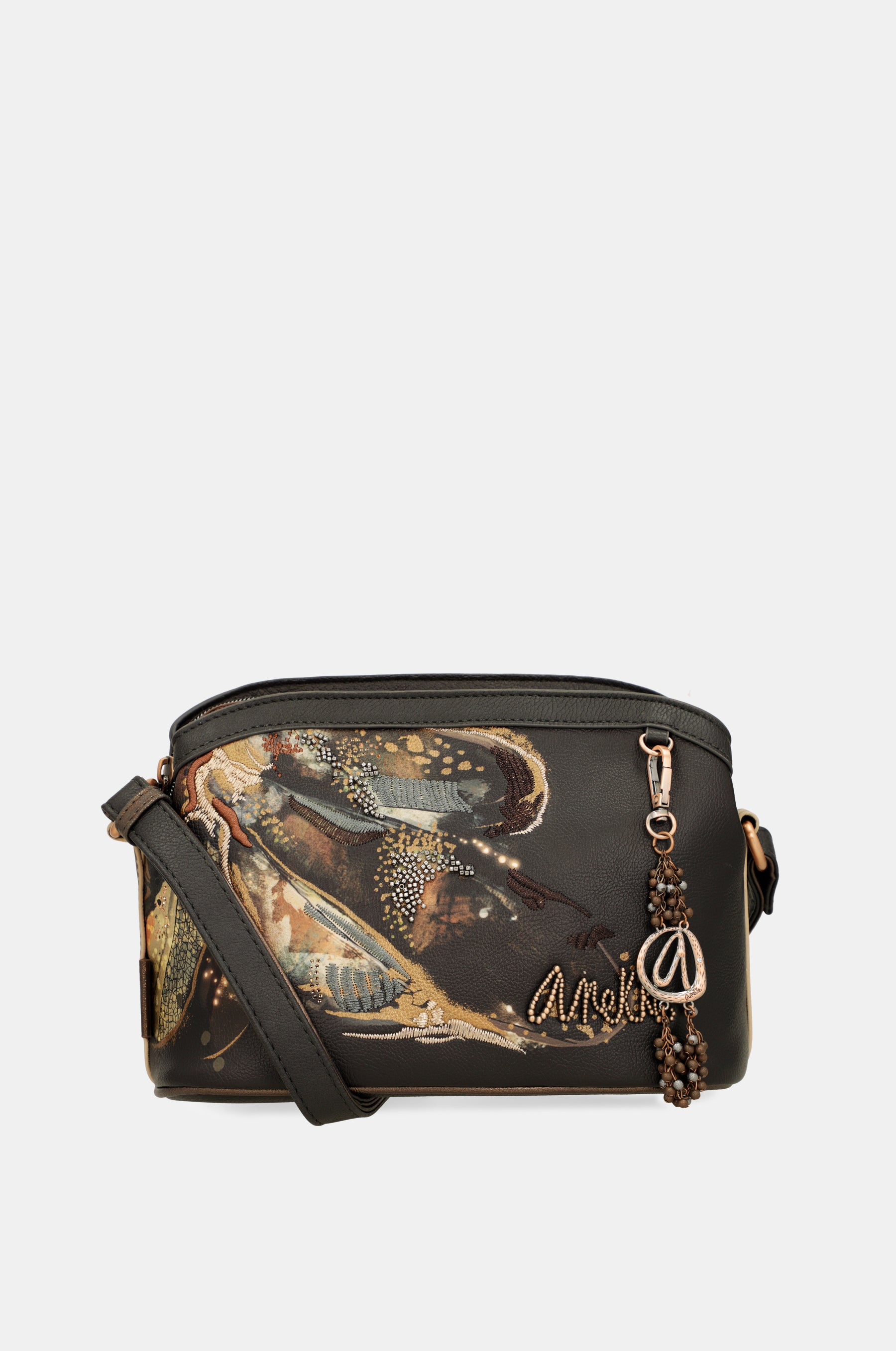 Wings 3-compartment crossbody bag