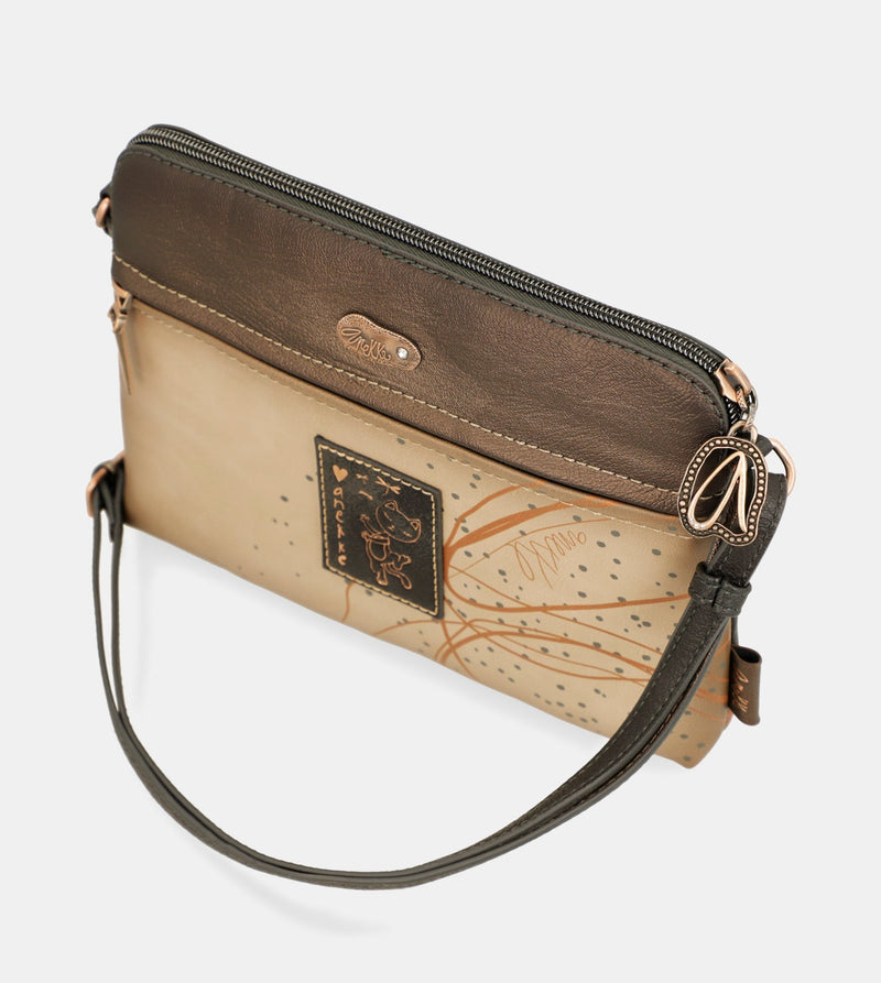 Wings medium crossbody bag