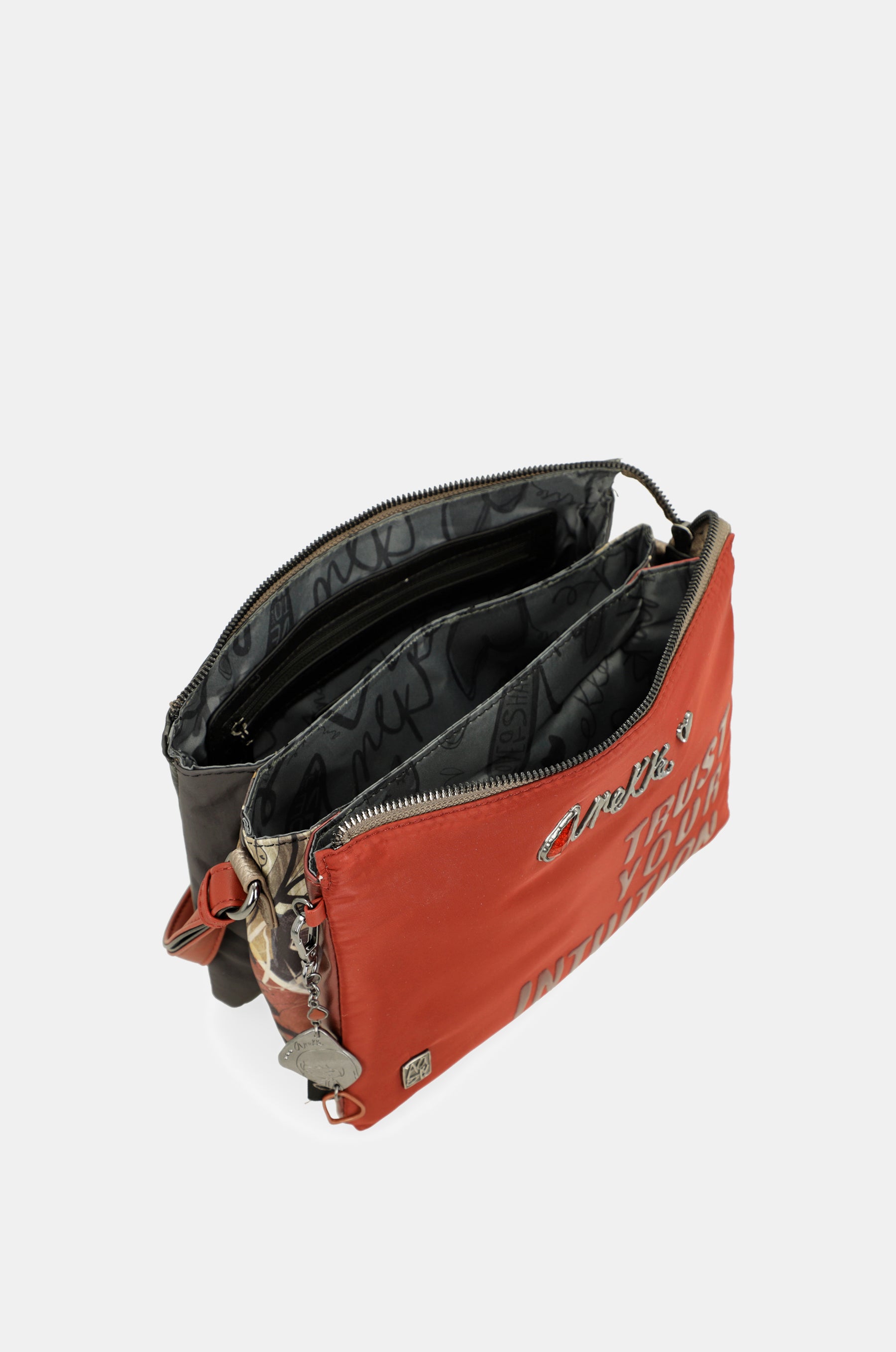 Imaginary medium crossbody bag