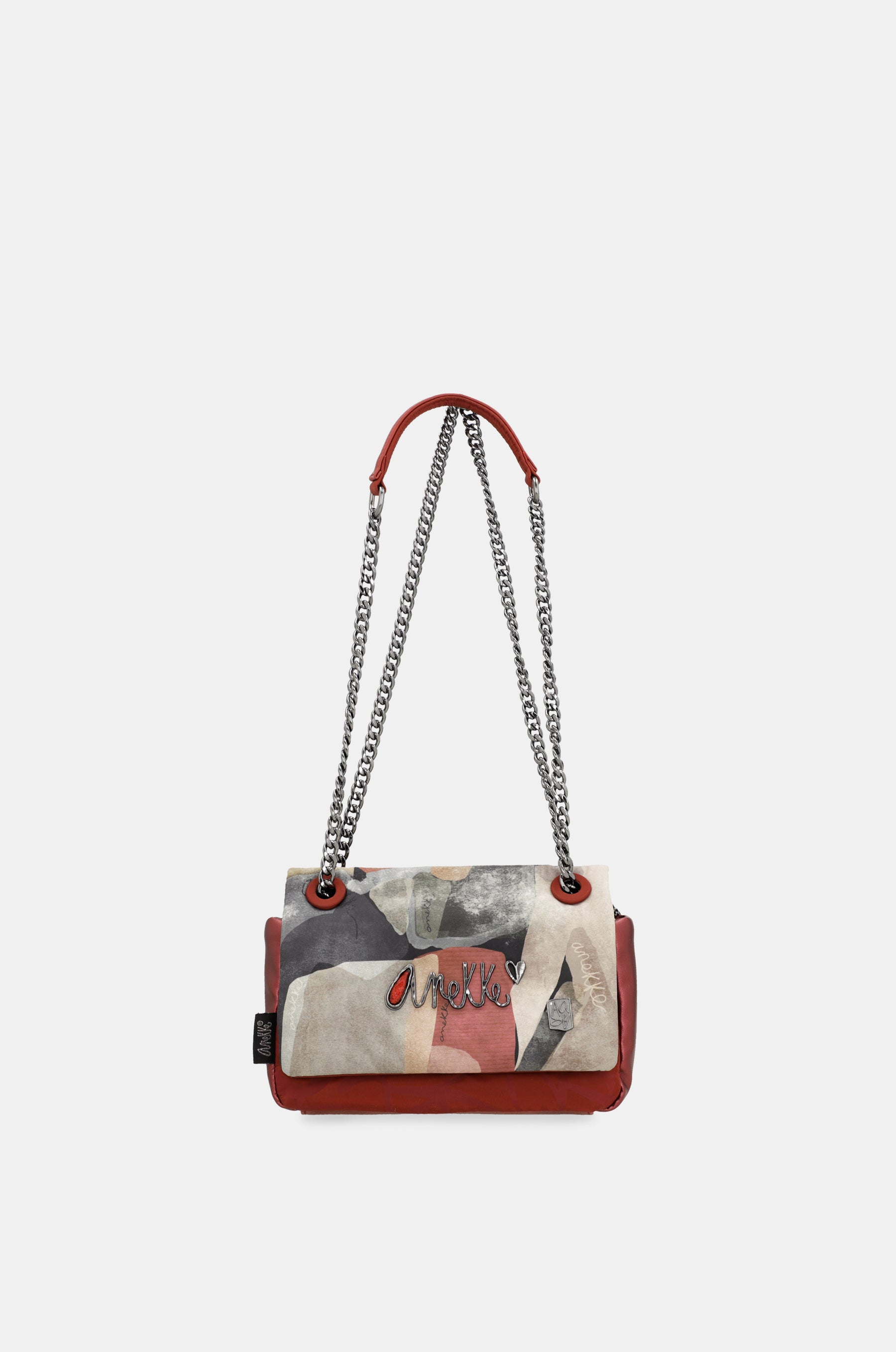 Imaginary crossbody bag with flap
