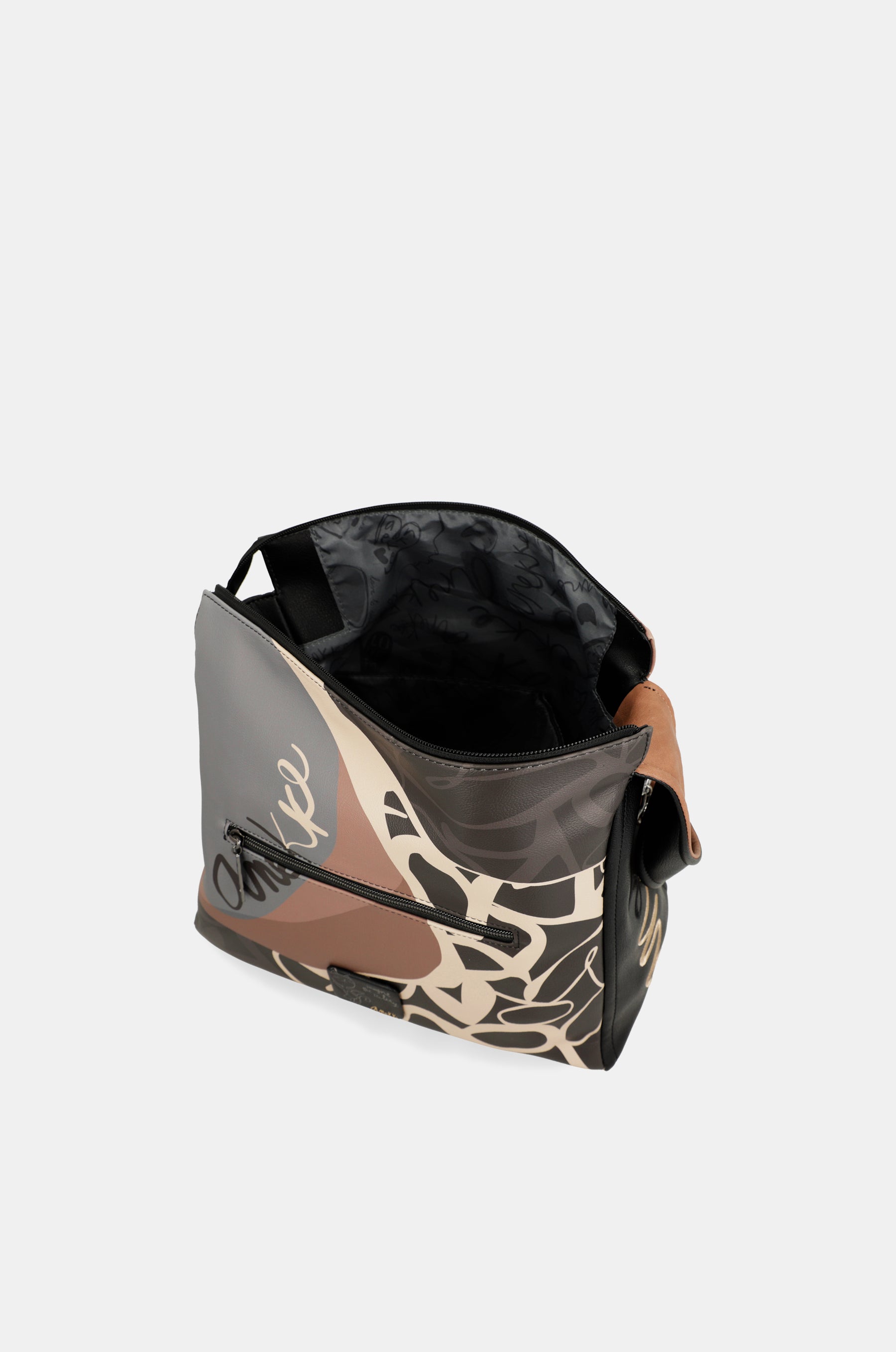 Heartbeat short handle shoulder bag