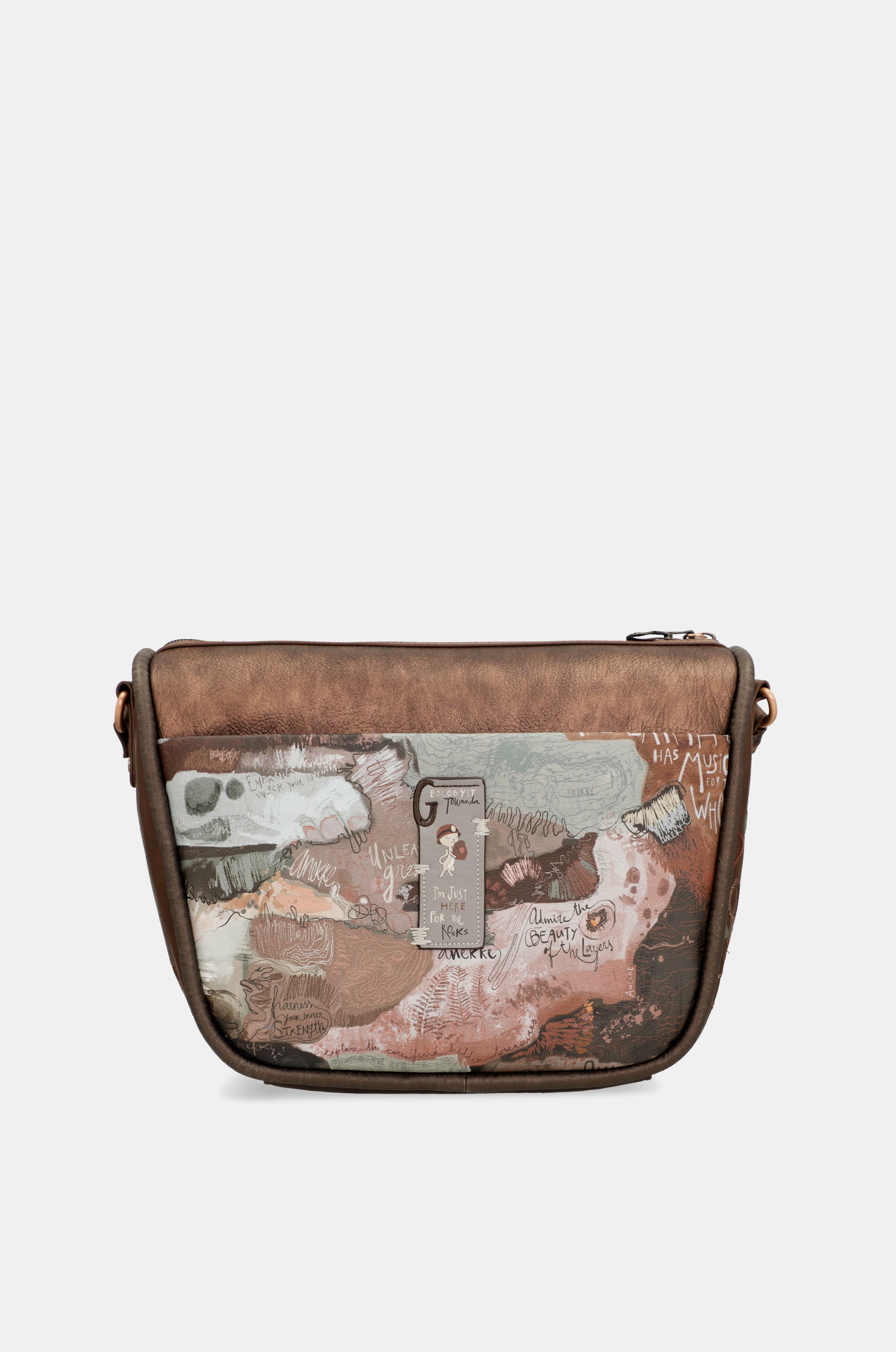 Borsa A Tracolla Anekke Memories Whispers 3 Scomparti - Multicolore, Tracolla Regolabile, Poliuretano