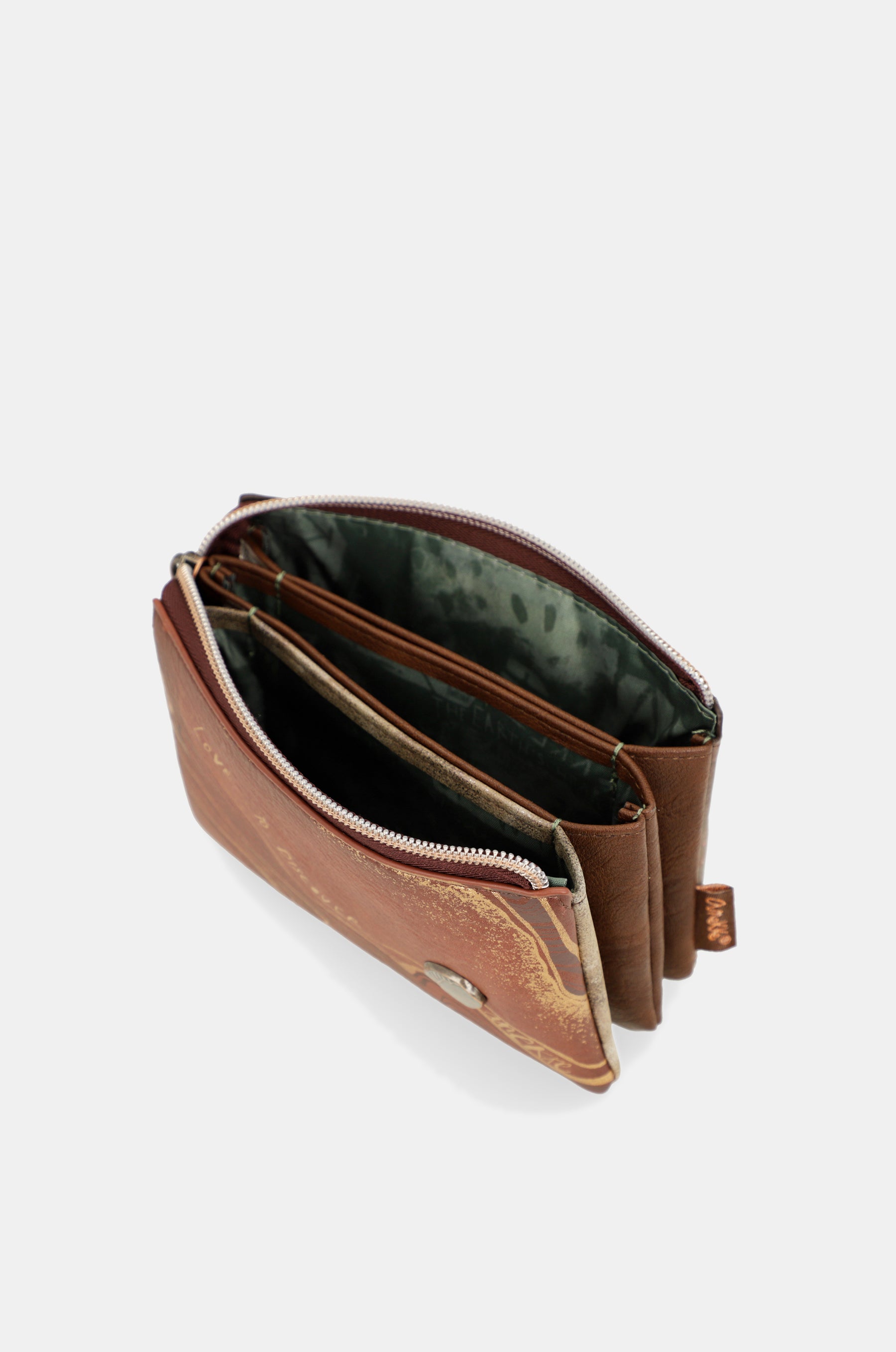 Core 3-compartment small coin purse