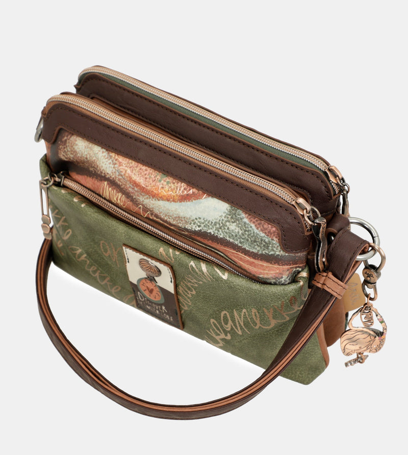 Outer 2-compartment crossbody bag