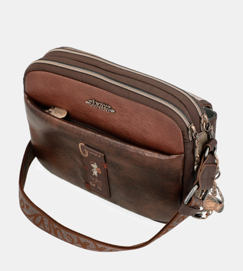 Anekke Sac à main brun clair bronze pour femme - Core Outer Handbag Anekke Sac à main brun clair bronze pour femme - Core Outer Handbag