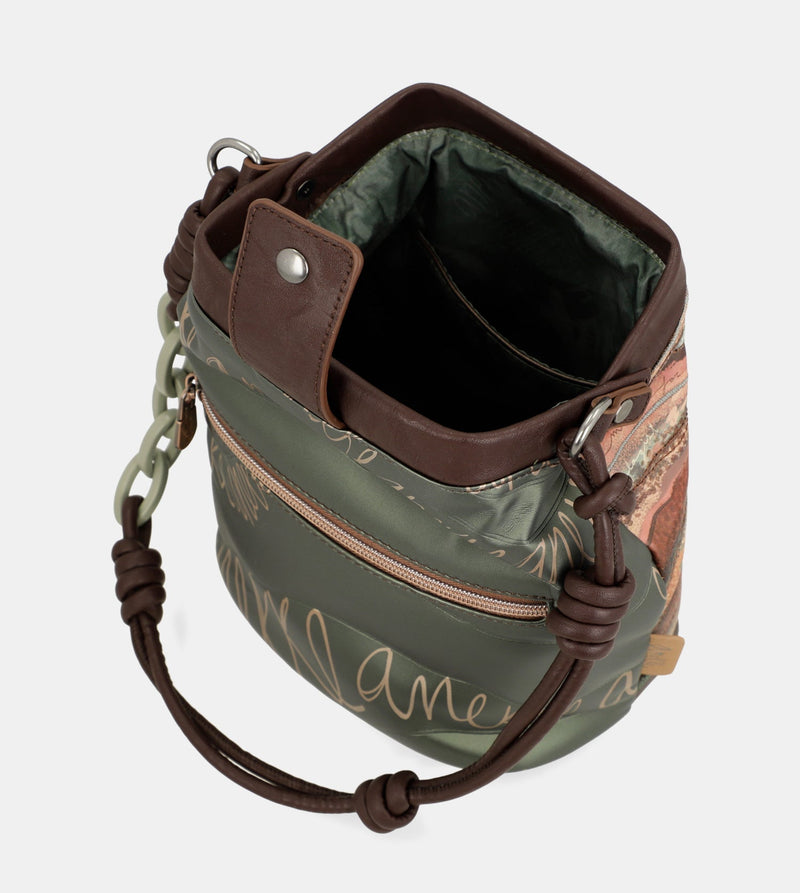 Outer bucket-shape bag