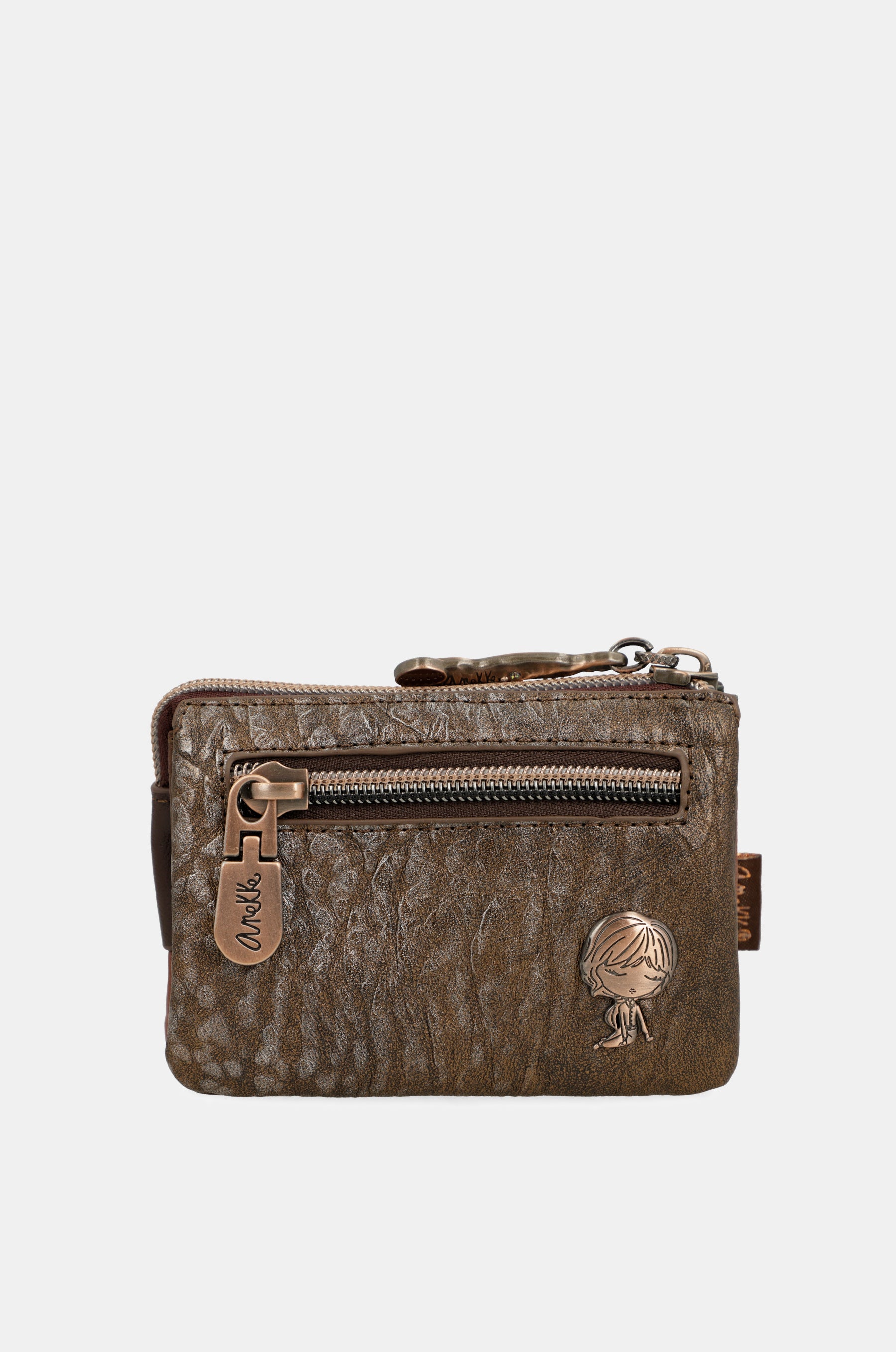 Outer 3-compartment coin purse