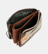 Outer 3-compartment coin purse