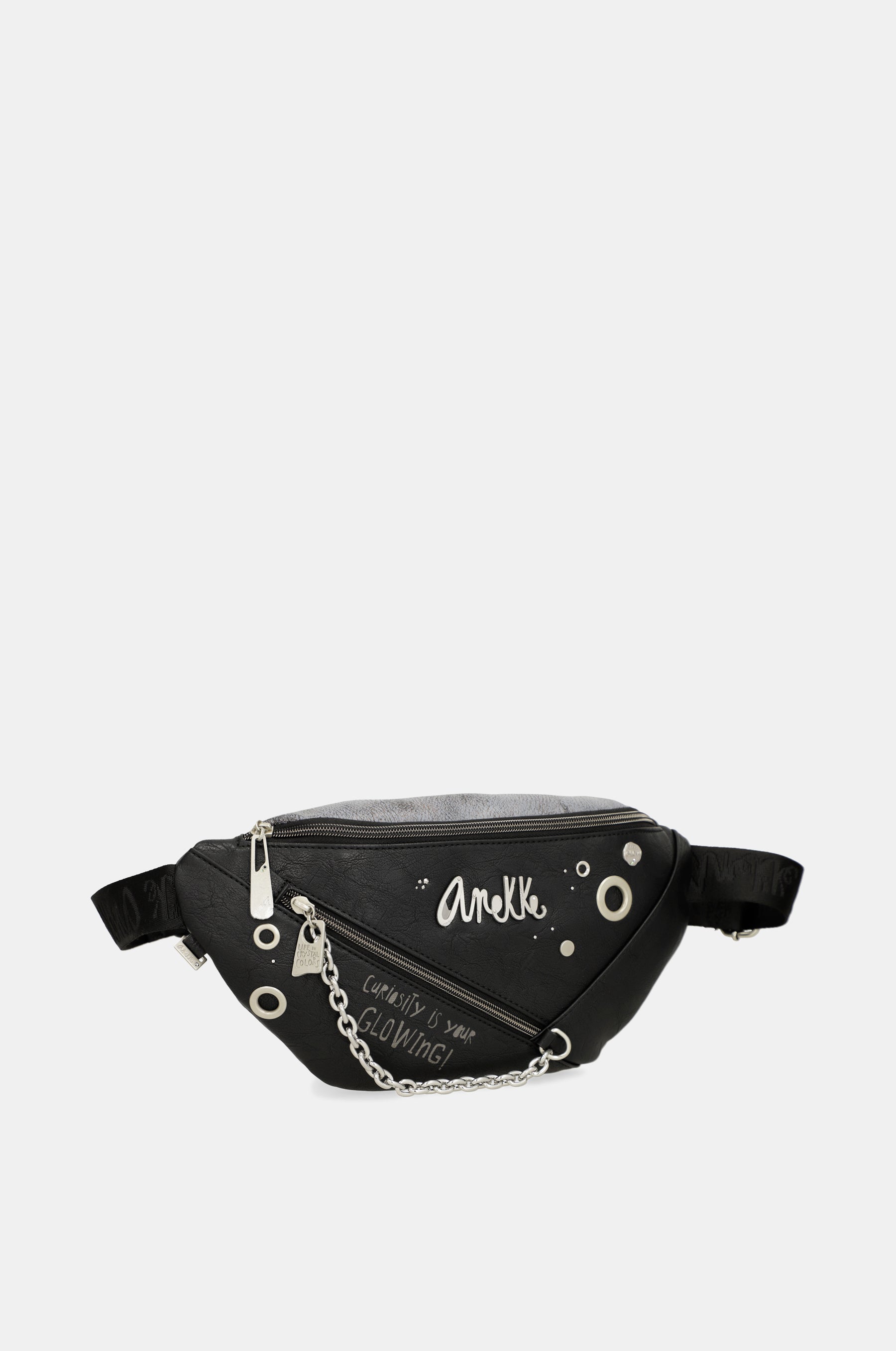 Crust black fanny pack