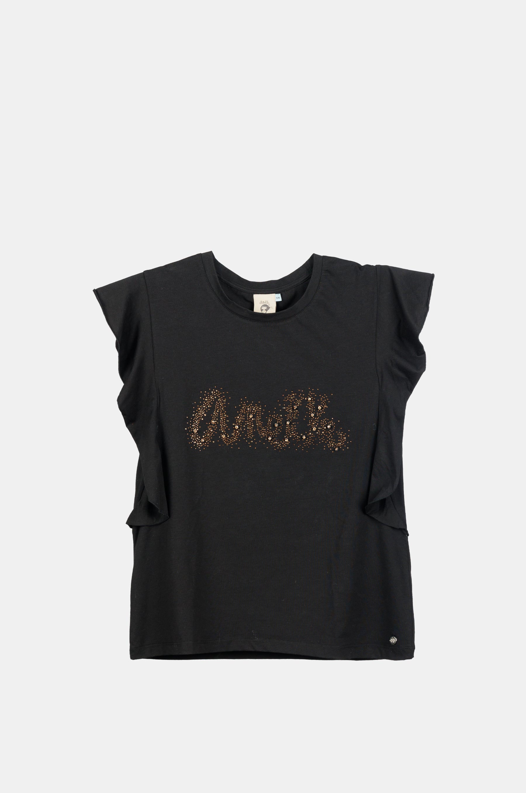 Shiny short-sleeve T-shirt Anekke