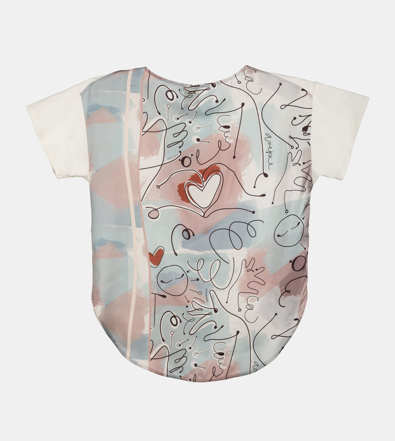 Printed short-sleeve T-shirt Alma