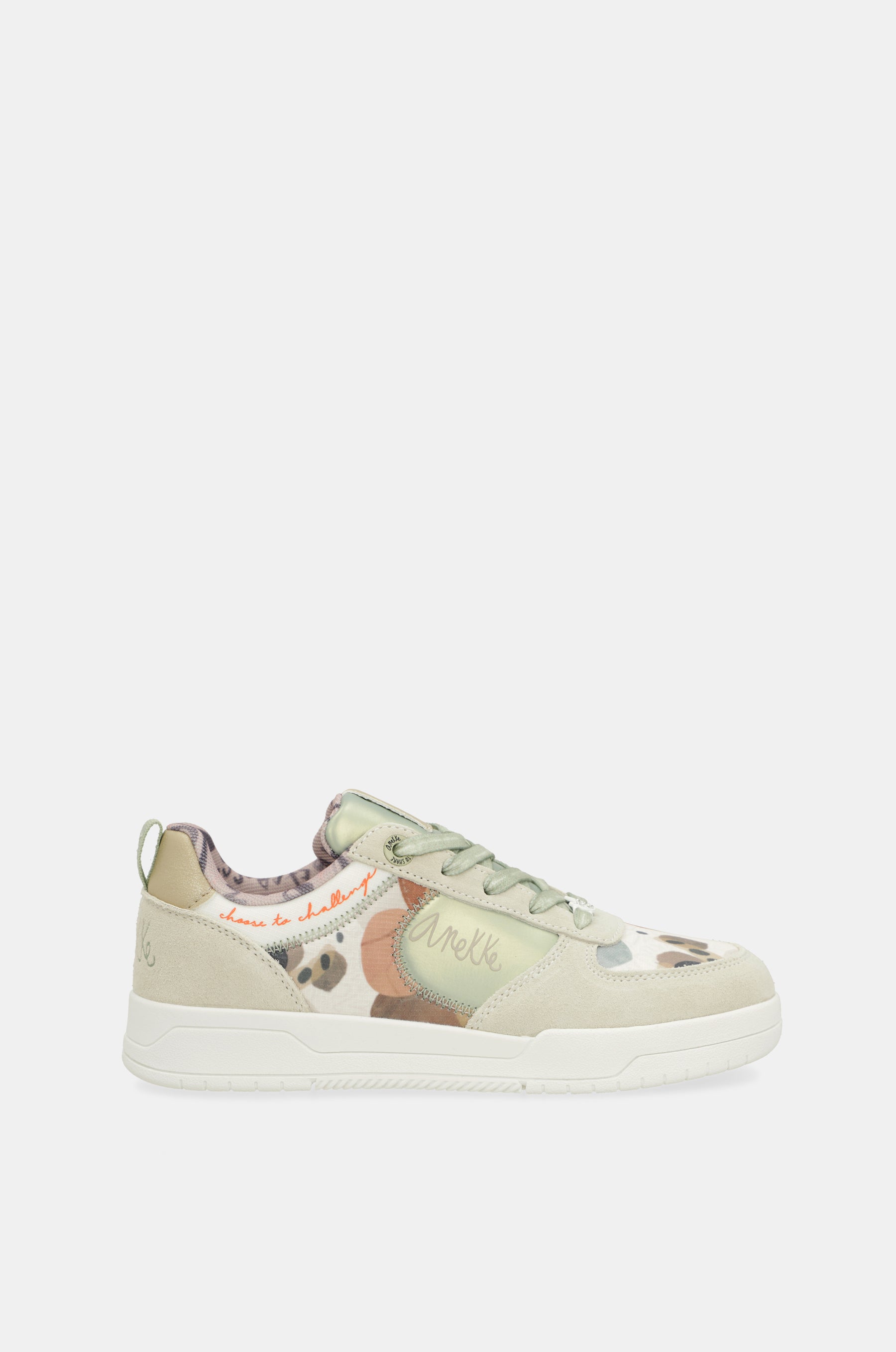 Retro green sneakers
