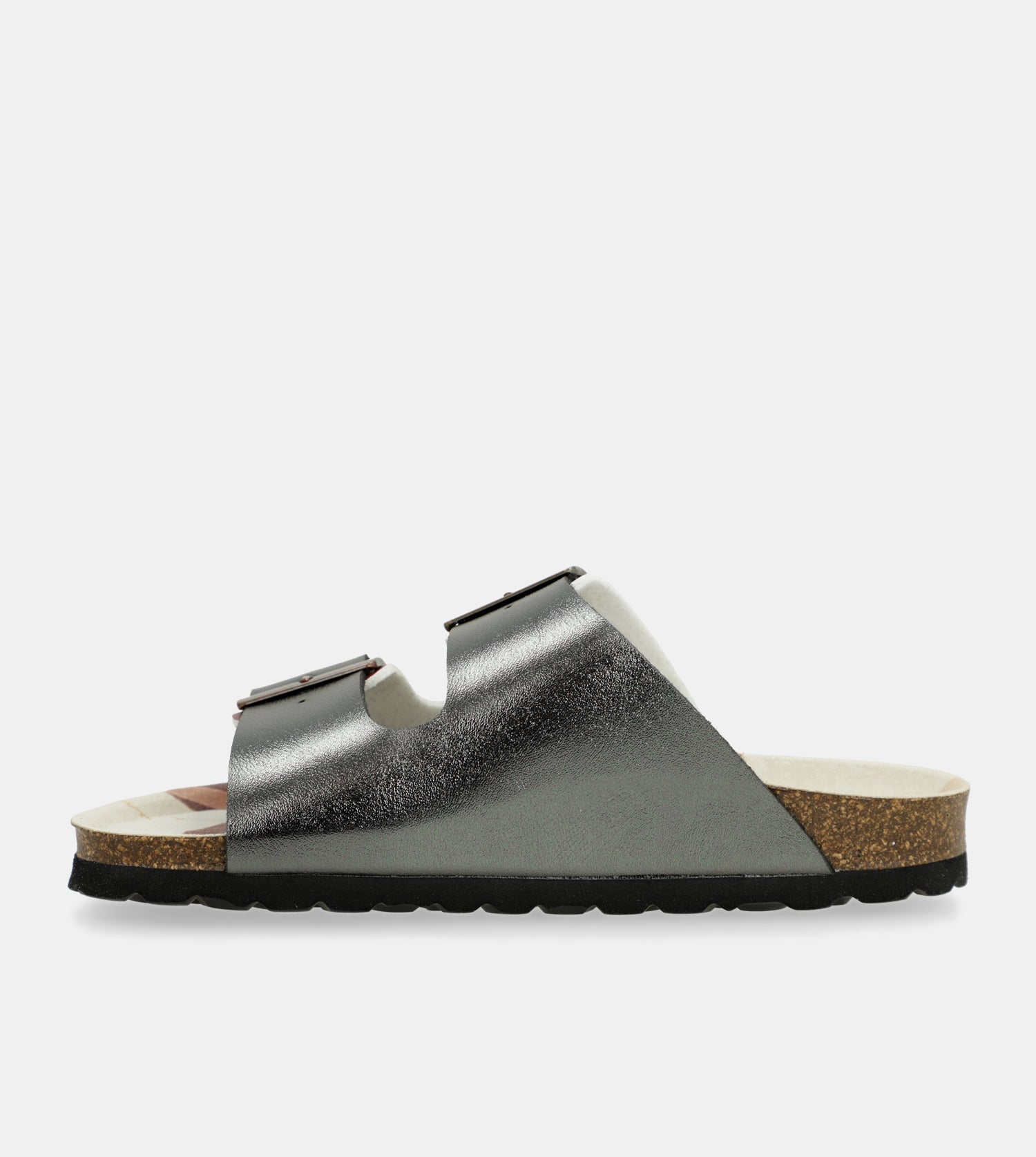 Black multicolor bio sandals
