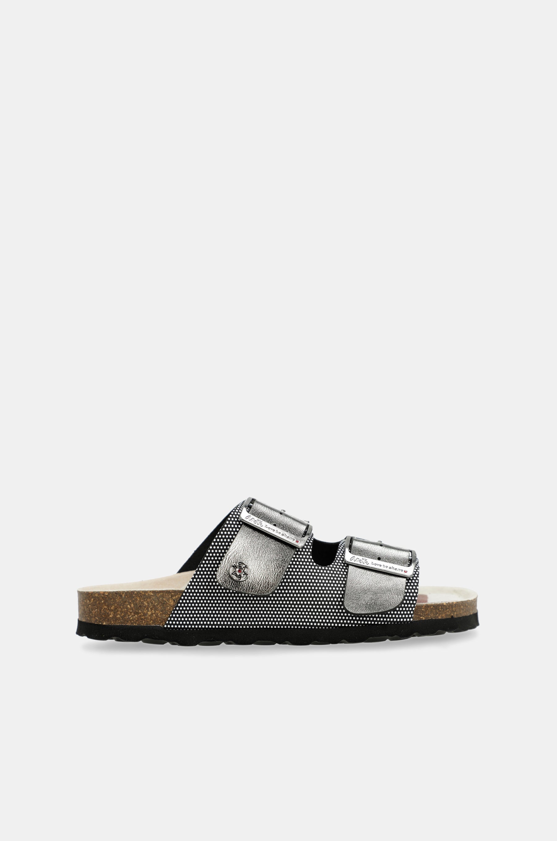 Black bio sandals lunares